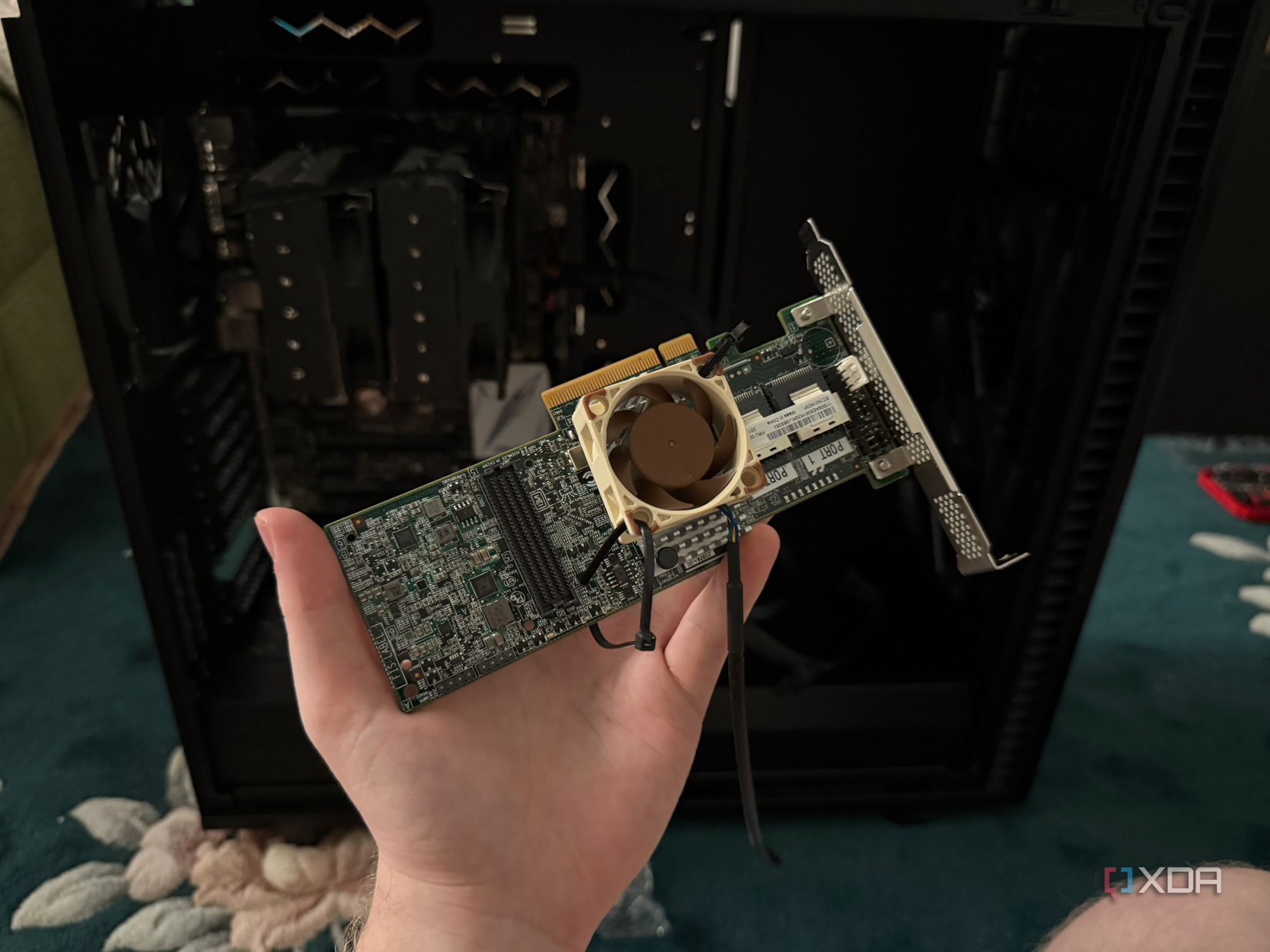 I built an ESP32 display to stop obsessing over my NAS drive temperatures