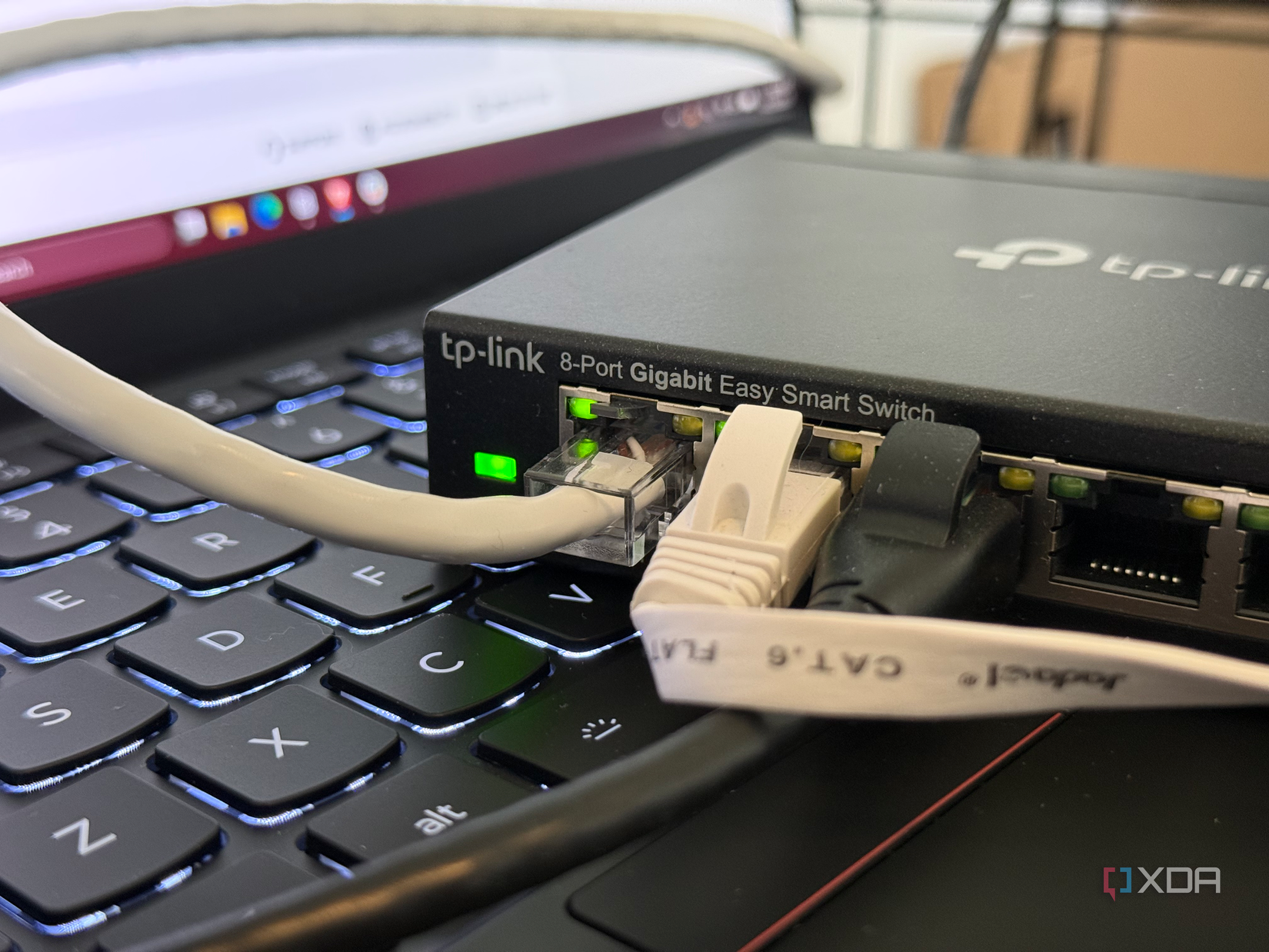 The Ethernet cable in your wall can negotiate at 1Gbps and still be bad