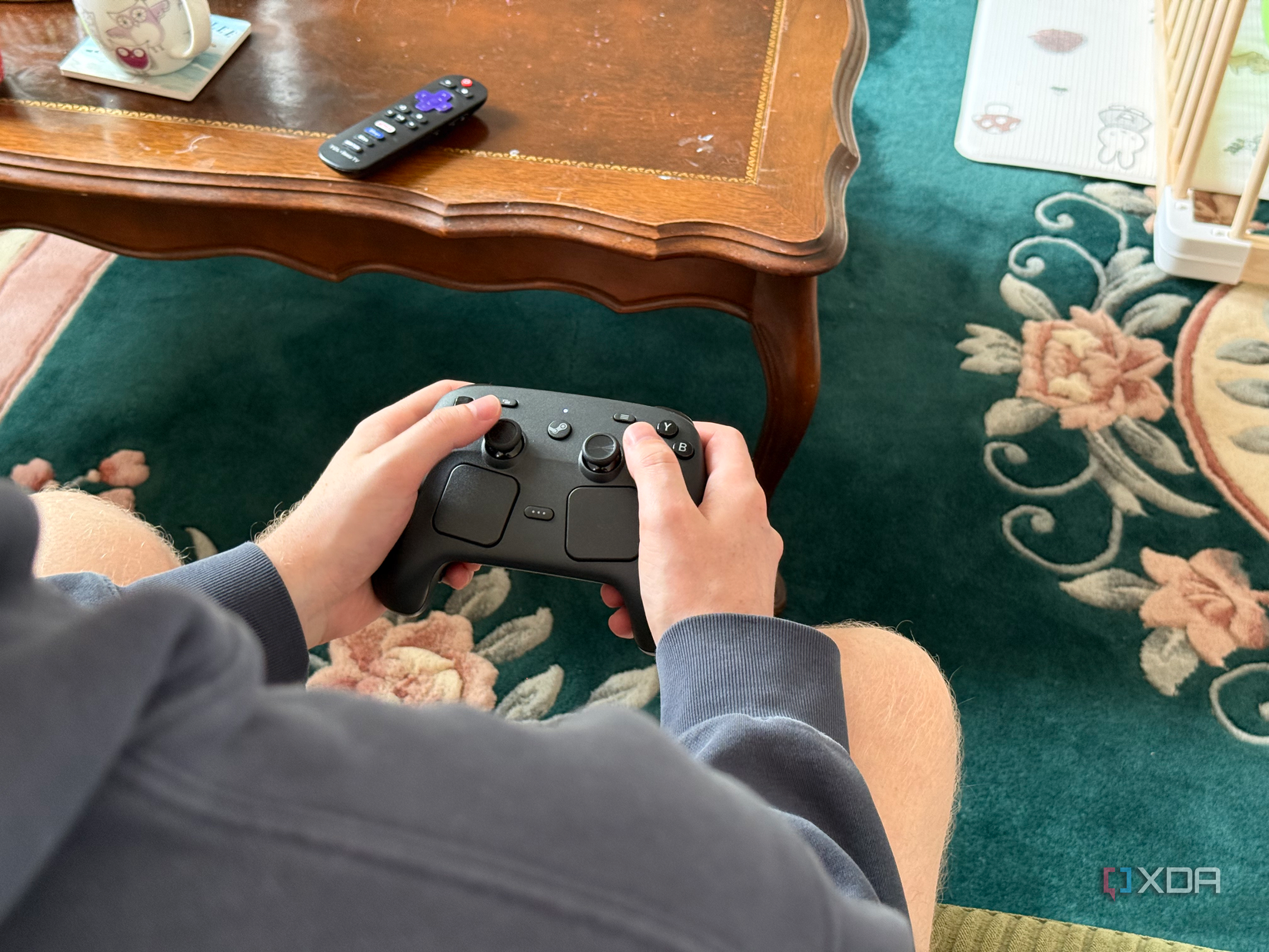 The Steam Controller is the new crown jewel of my couch gaming setup, and it's not even close
