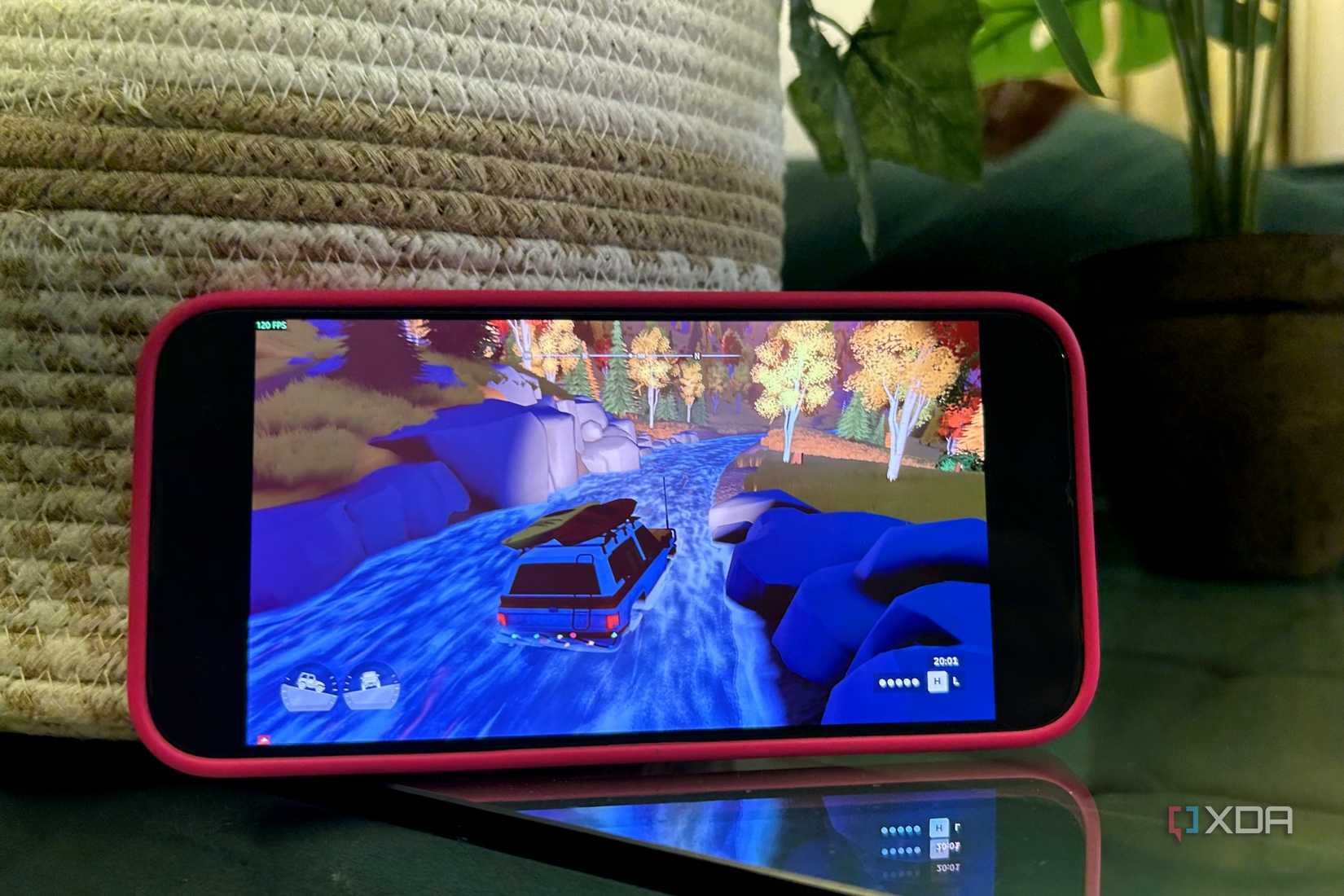 Demo of Over The Hill running in Moonlight via Tailscale on an iPhone 14 Pro Max.