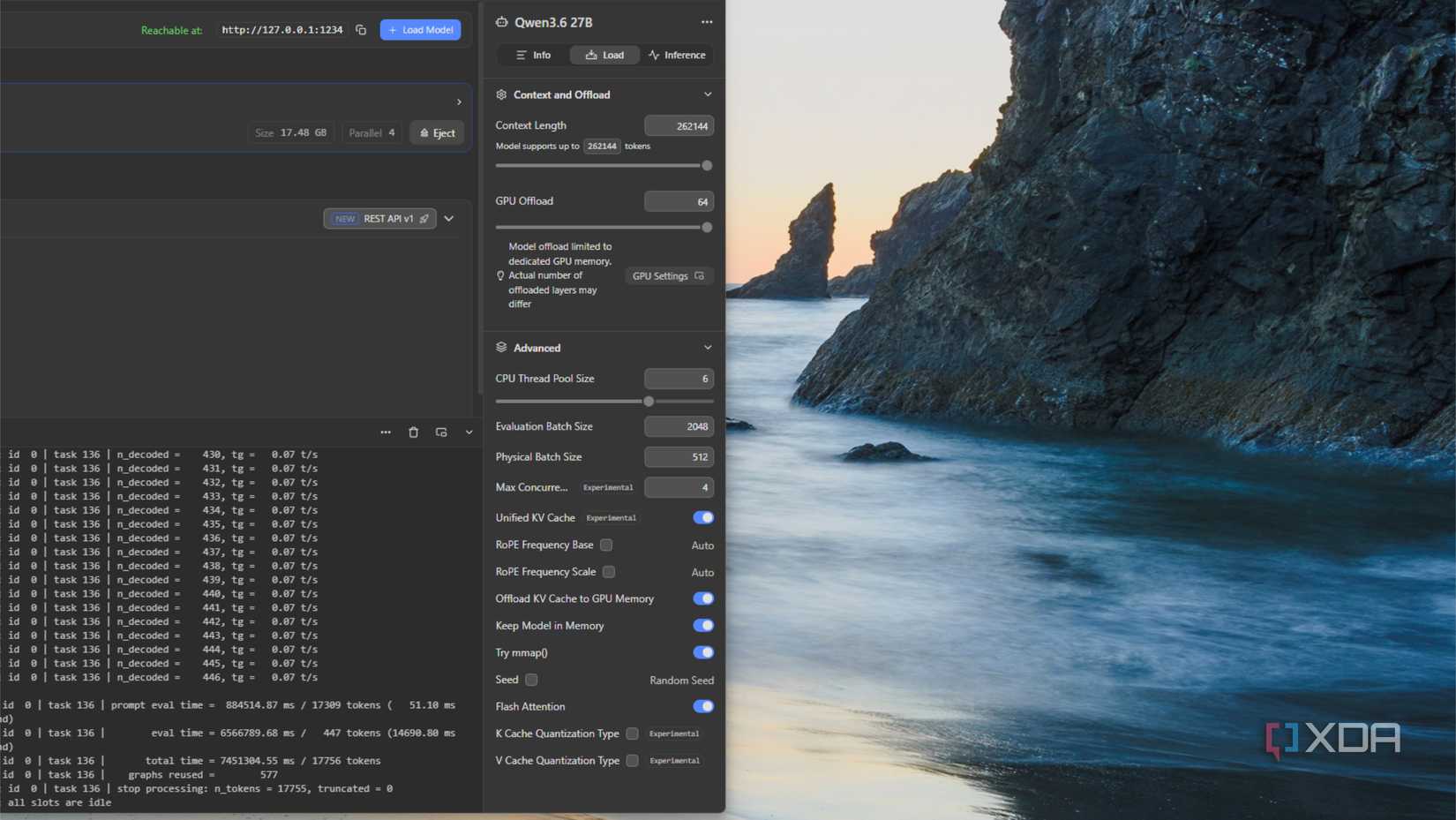 qwen 3.6 adjusting settings in lm studio