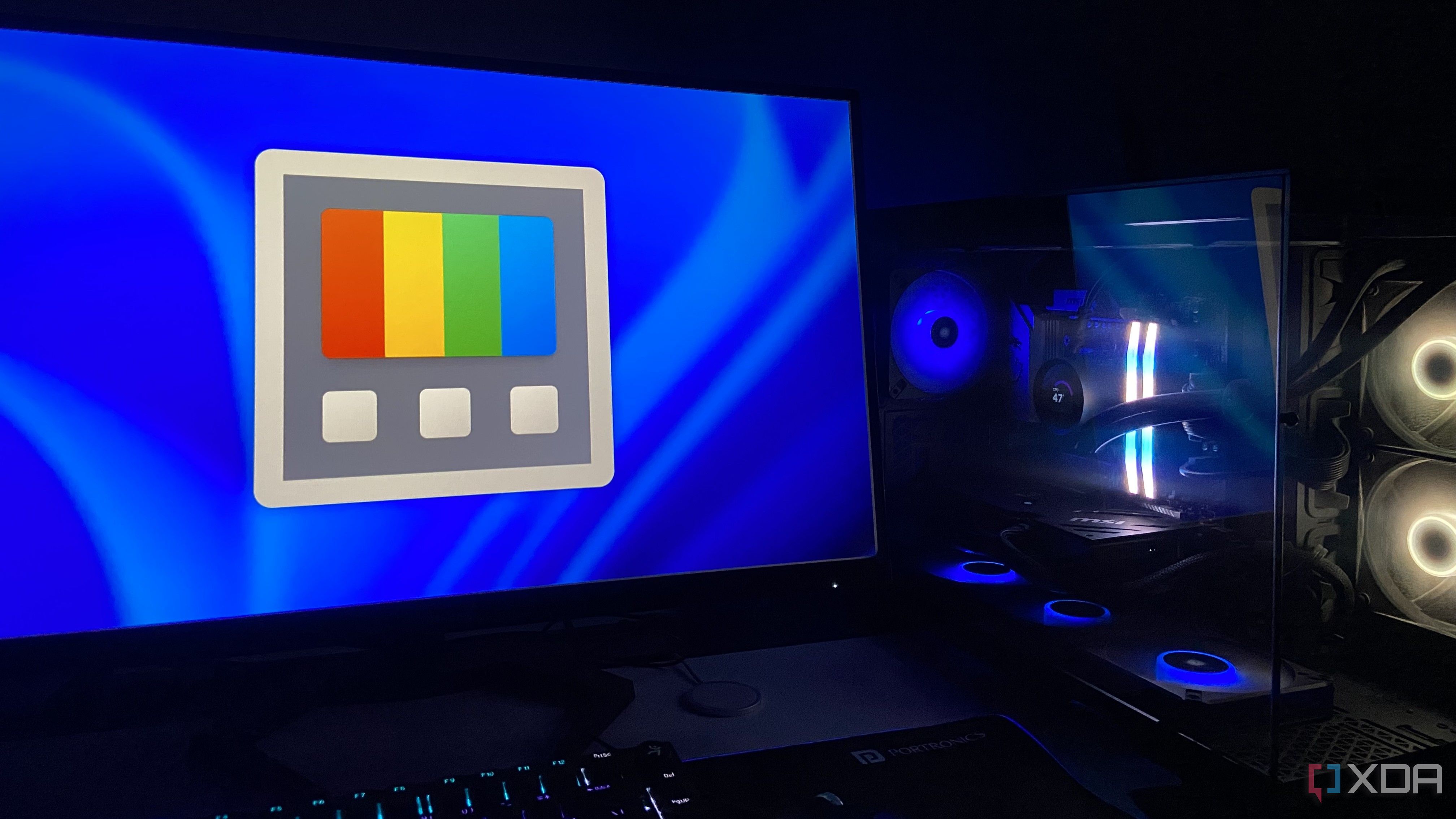 Image of PowerToys running on Windows 11 PC.
