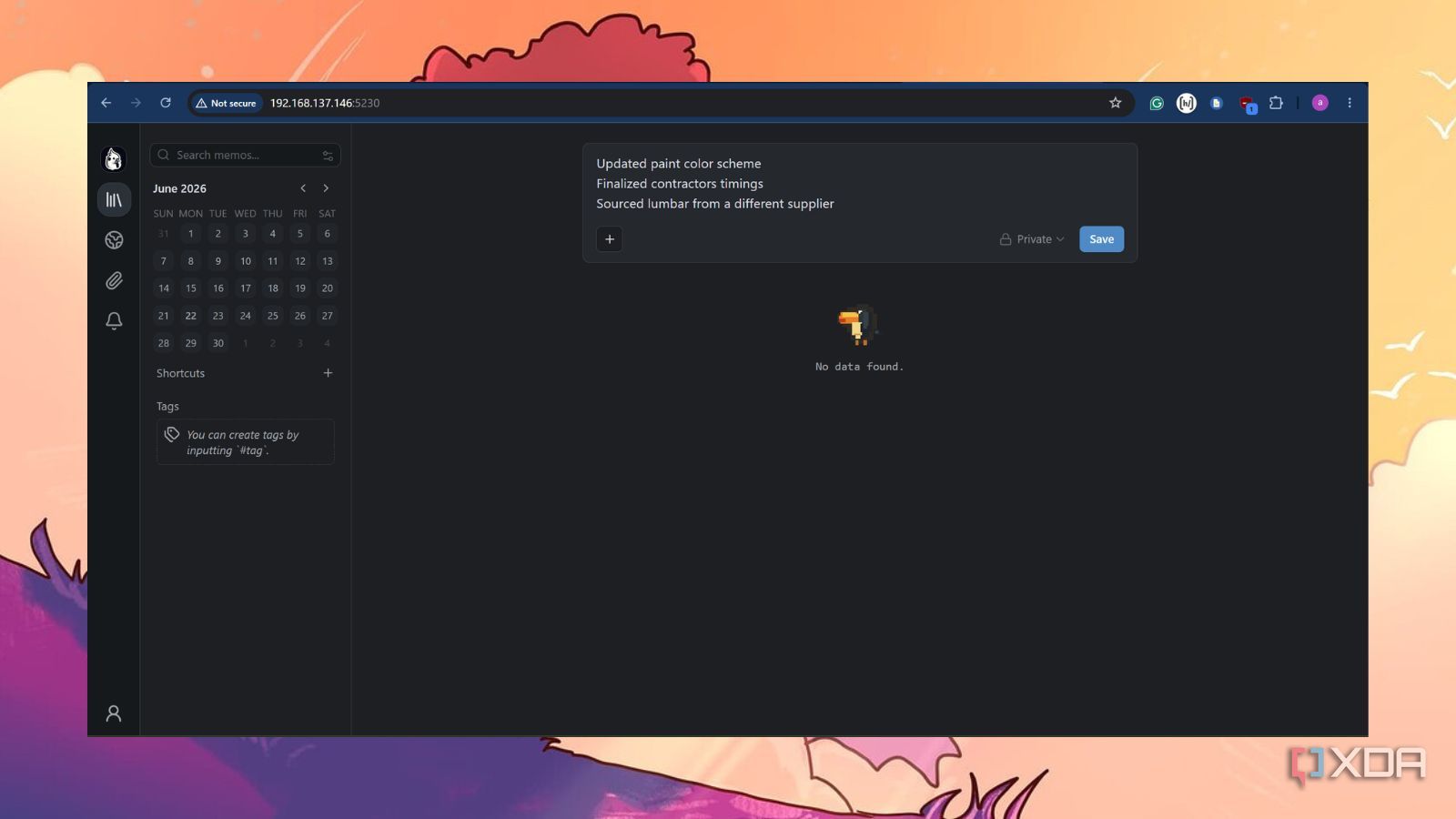 Memos is the dumbest note app I've ever self-hosted, and that's exactly ...
