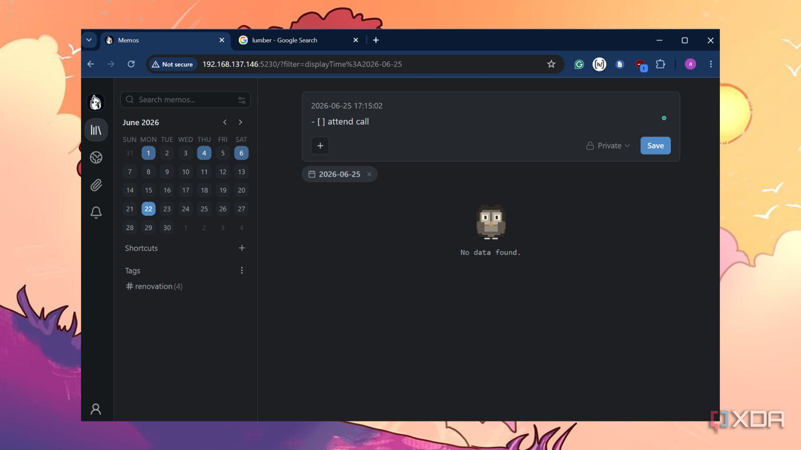 Memos is the dumbest note app I've ever self-hosted, and that's exactly ...