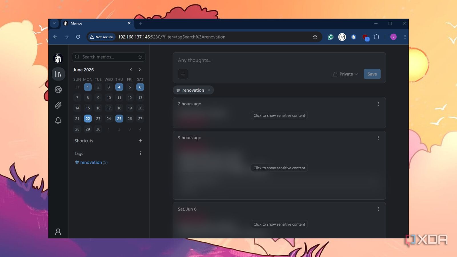 Memos is the dumbest note app I've ever self-hosted, and that's exactly ...