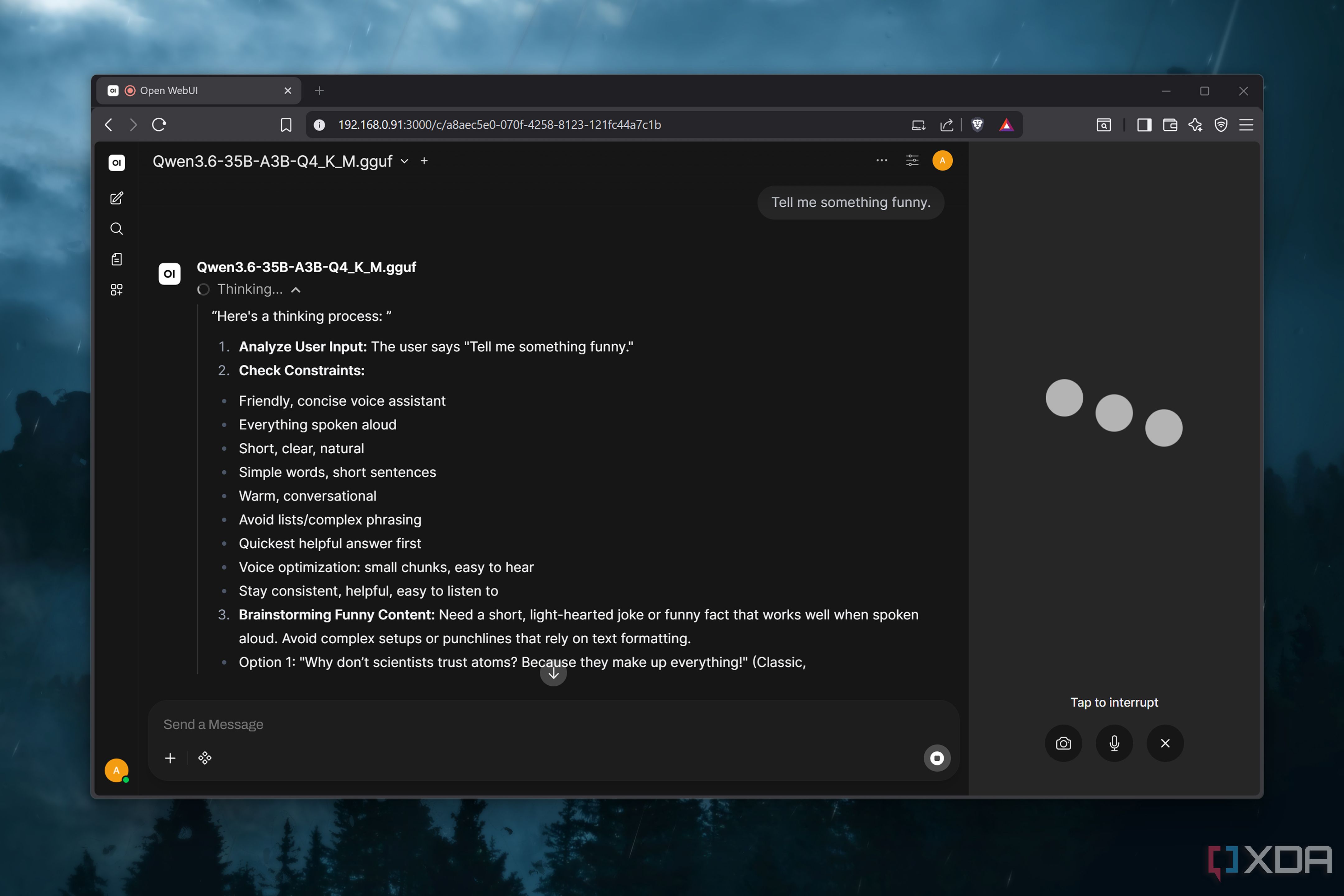 I finally built the central AI hub I've been wanting, and Open WebUI ...
