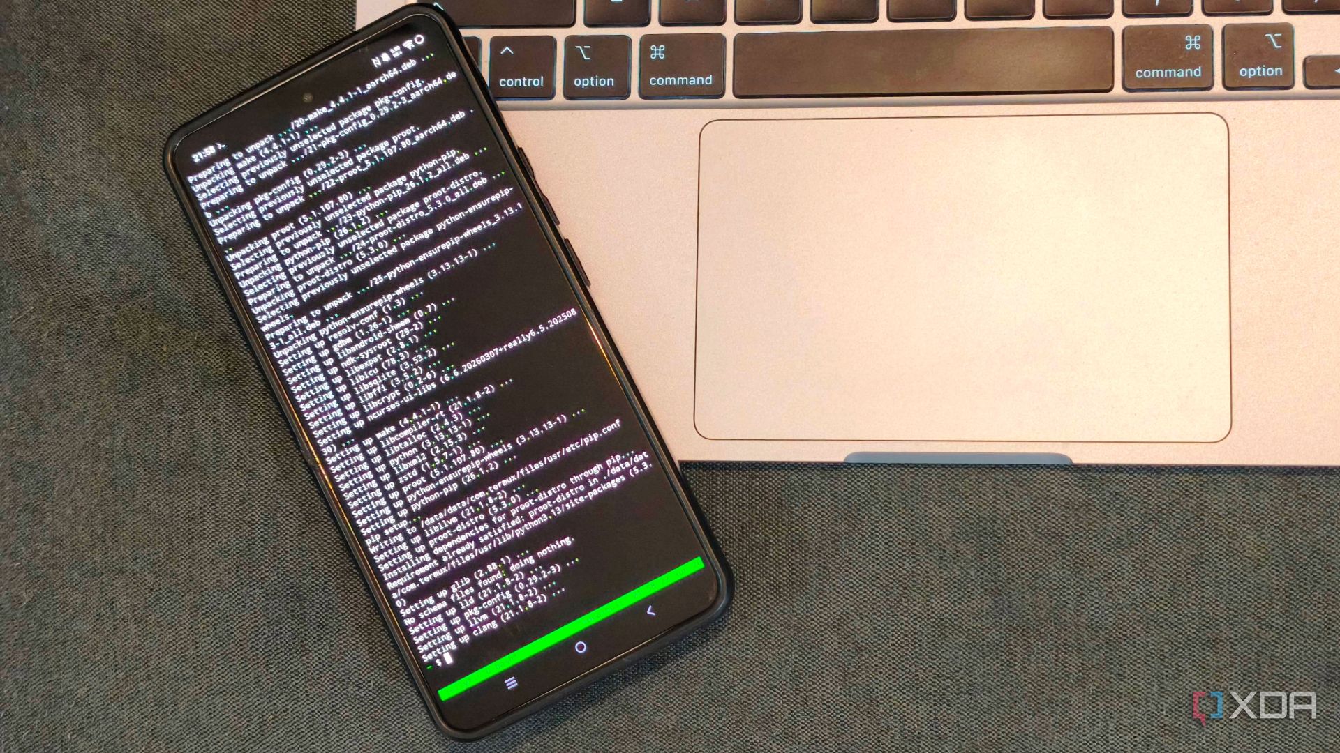 android phone running Termux