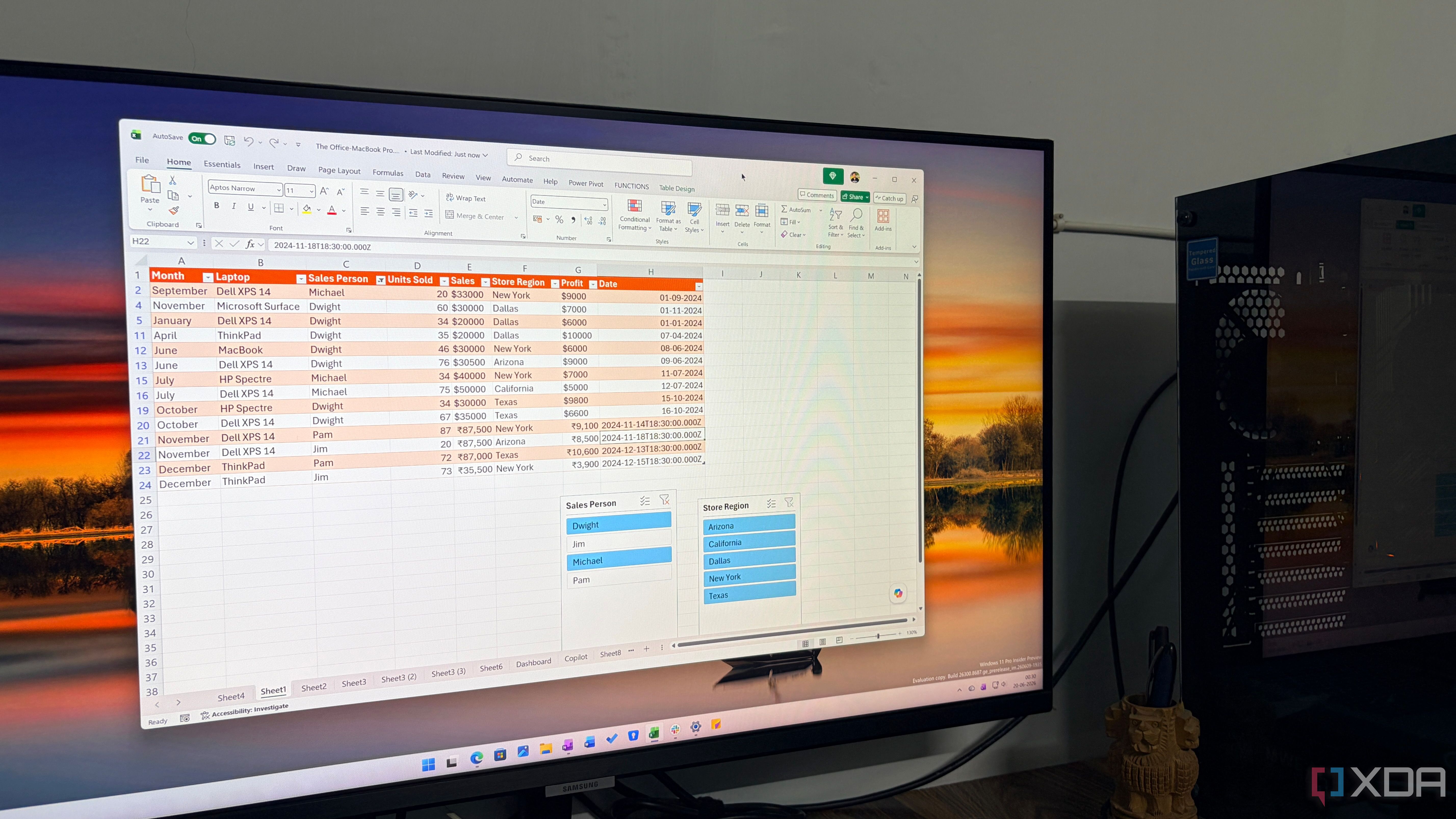 create custom tabs in Excel