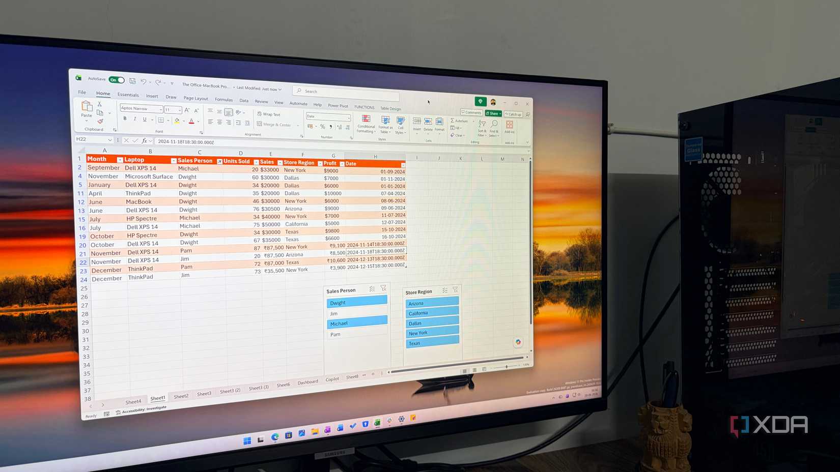 Create custom tabs in Excel
