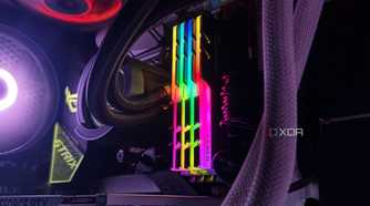 RAM kit installed on a gaming PC