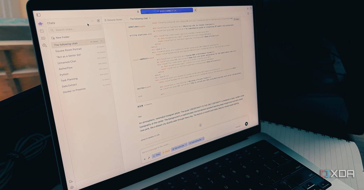 I ran a powerful local AI model on my laptop, and it didn't feel like a compromise
