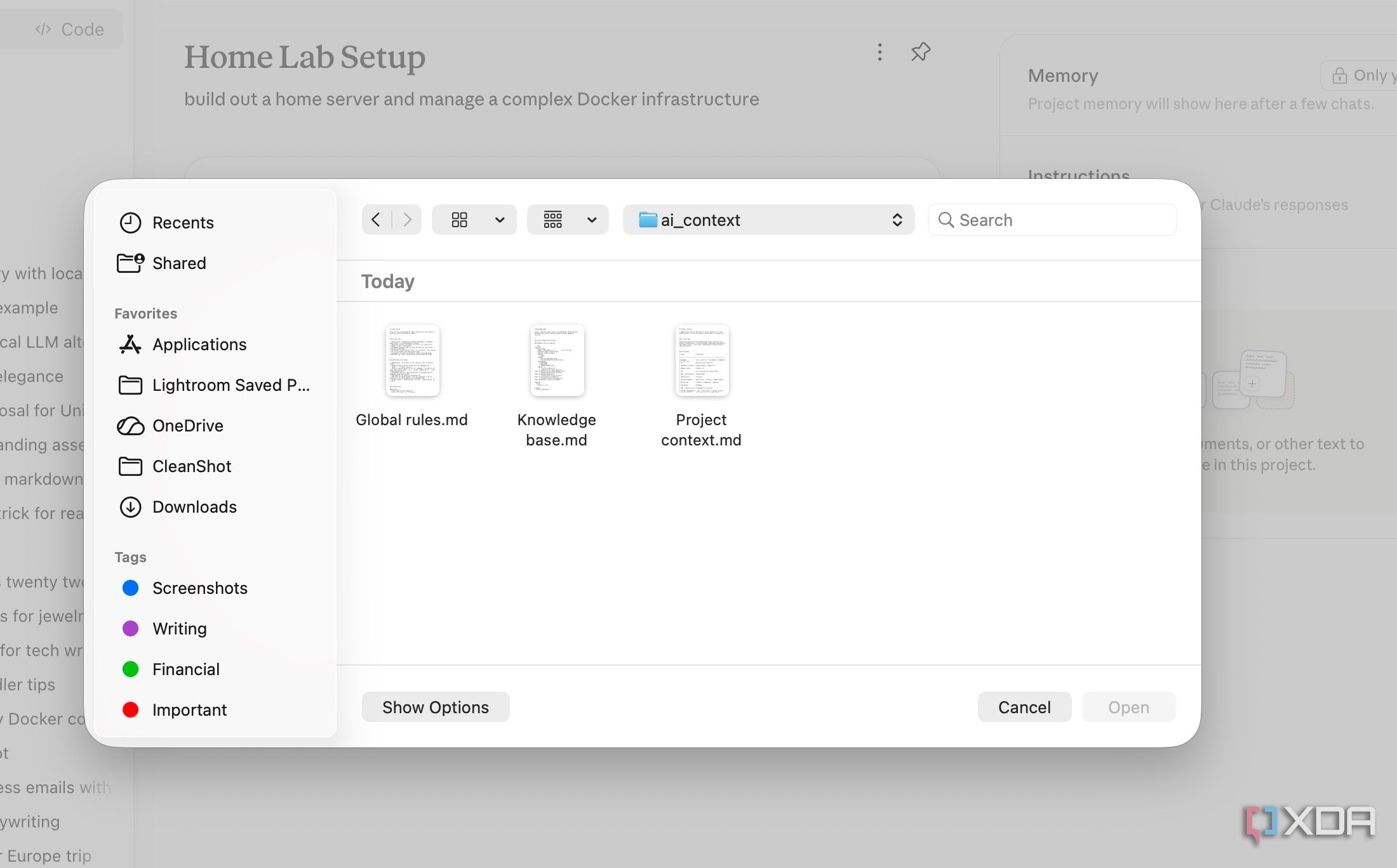 I replaced Claude’s memory with a local notes folder, and it worked ...