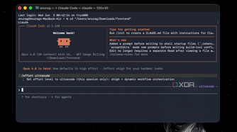 Claude Code Running Ultracode