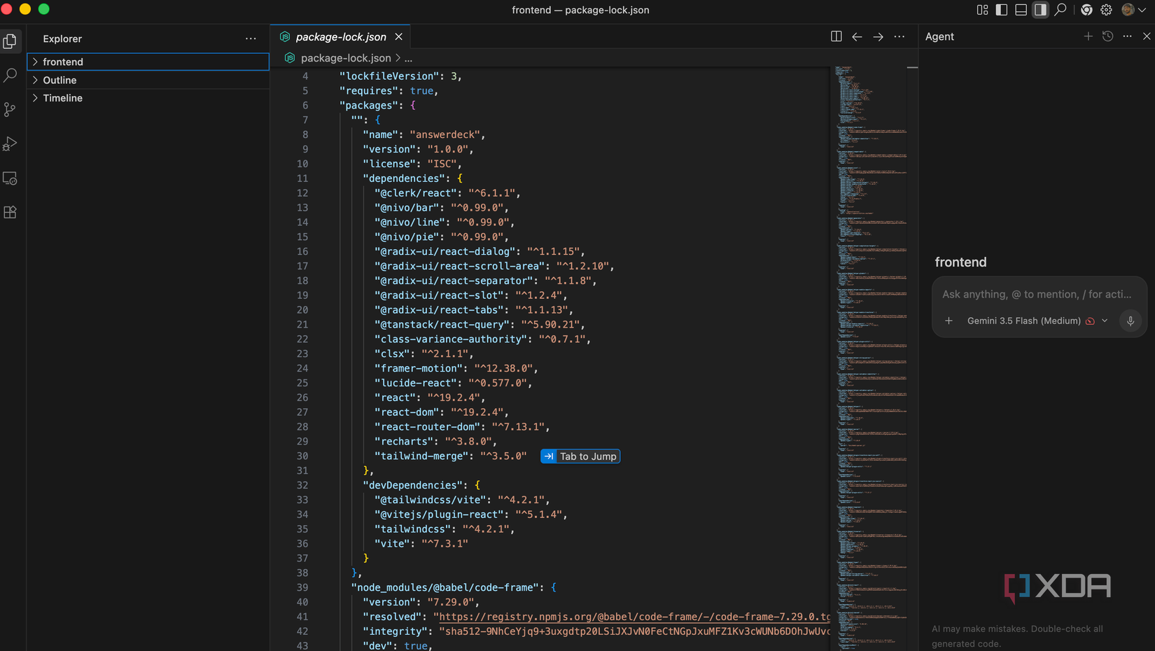 Antigravity text editor