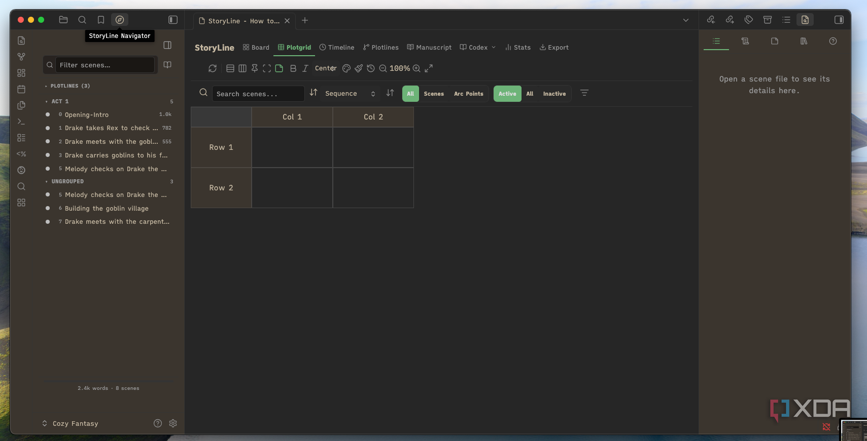 The StoryLine plugin turned Obsidian into my favorite writing tool ...