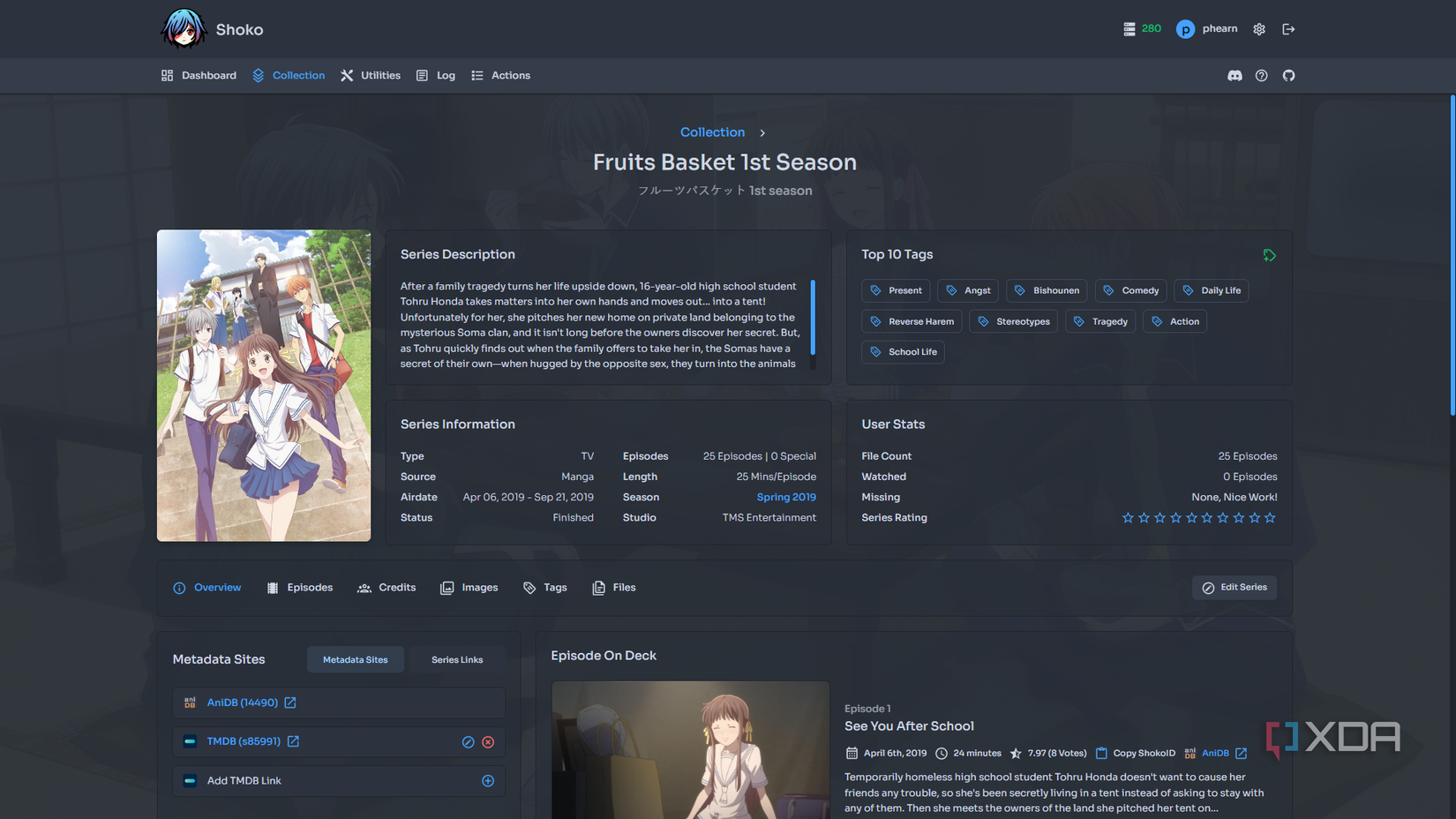 My Jellyfin anime collection finally feels organized, and Shoko did all the work