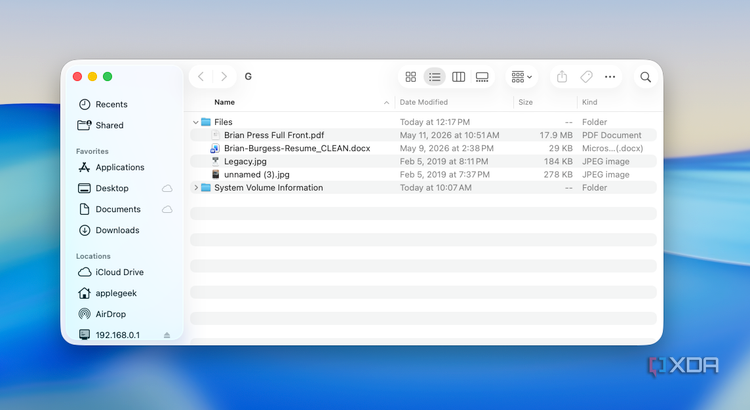 Apple Router Storage Device I turned a spare USB drive and Wi‑Fi router into shared storage, no NAS ...