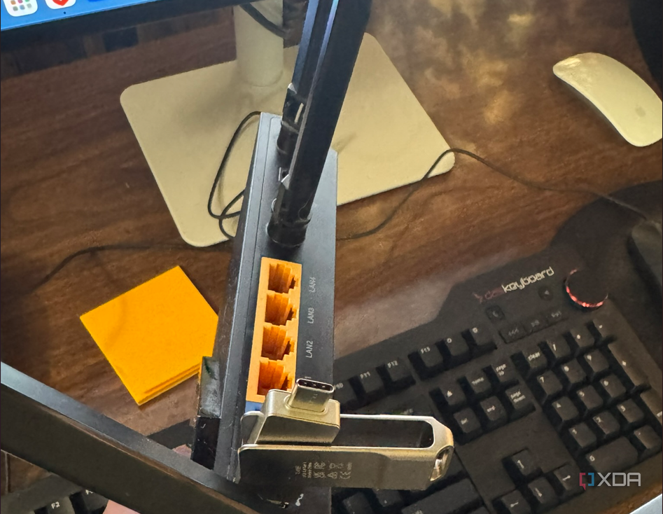 I turned a spare USB drive and Wi‑Fi router into shared storage, no NAS ...