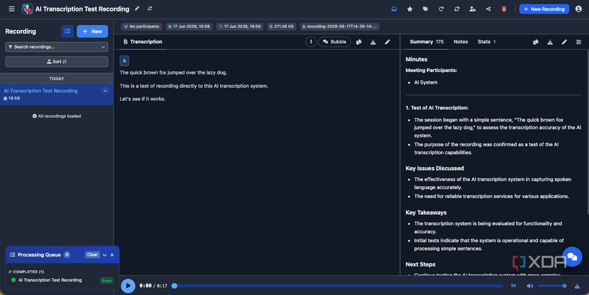 I self-host Speakr to transcribe every meeting and voice note, and it beats Otter.ai for free