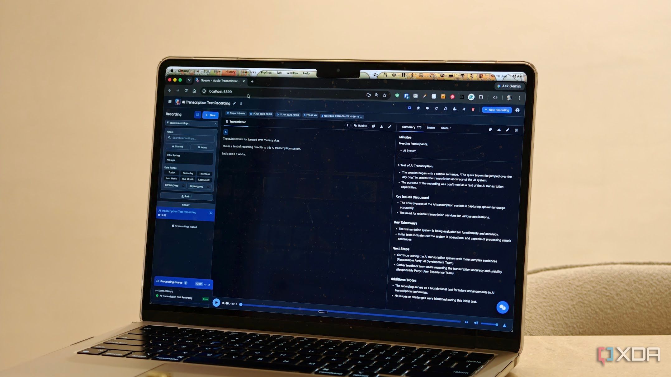 speakr on mac