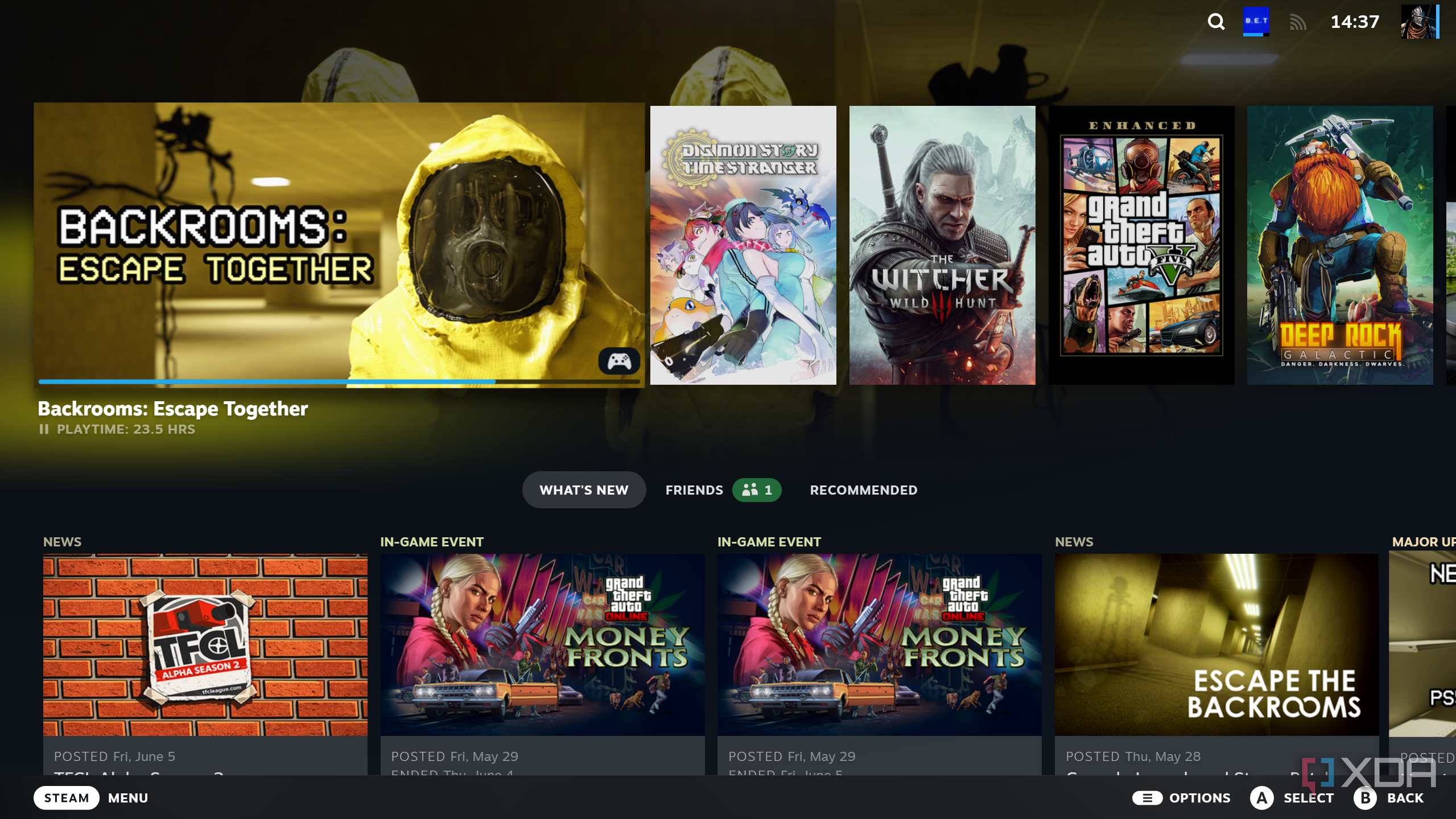Steam's Big Picture Mode finally has competition, and it's from Microsoft