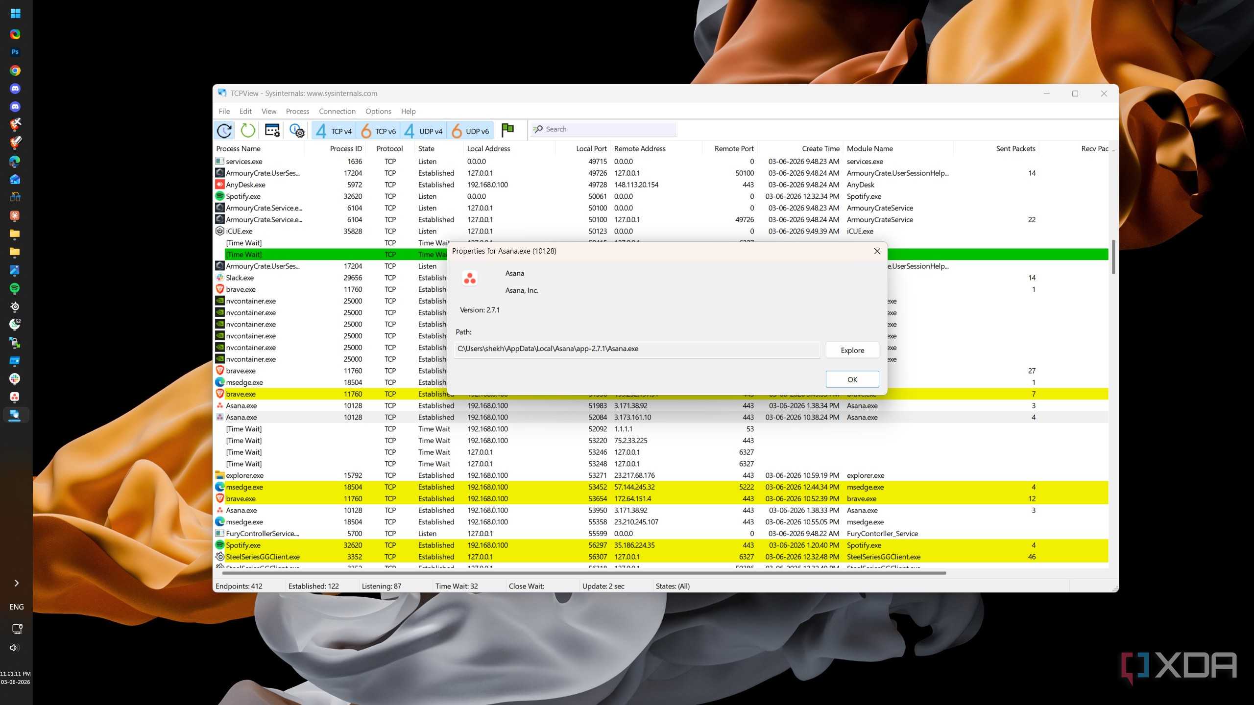 Tcpview Process Explorer My Windows PC became my homelab's control center with these 5 free tools