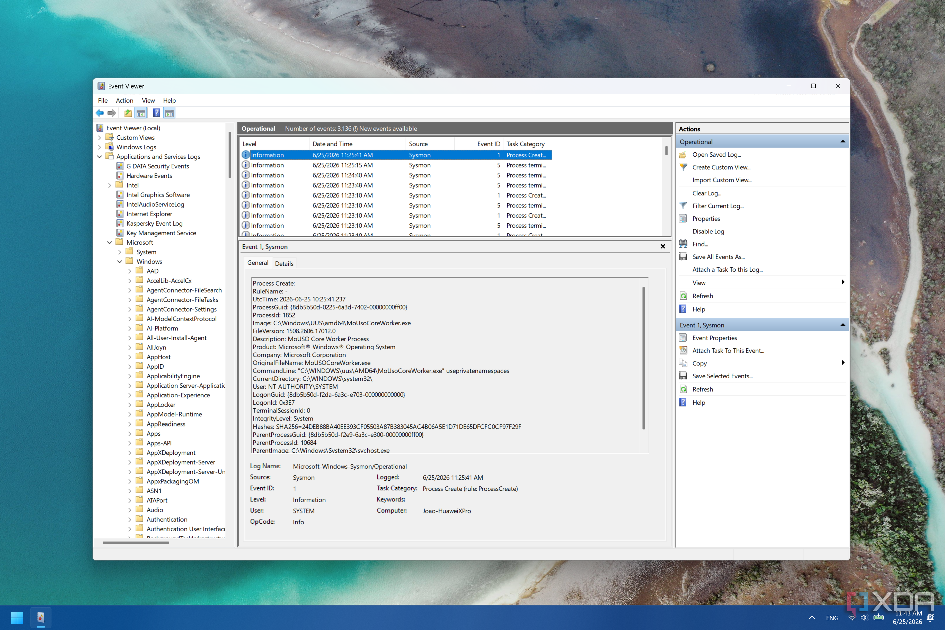 SysMon logs everything Task Manager misses, and it's now built into ...