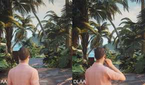 TAA vs DLAA comparison