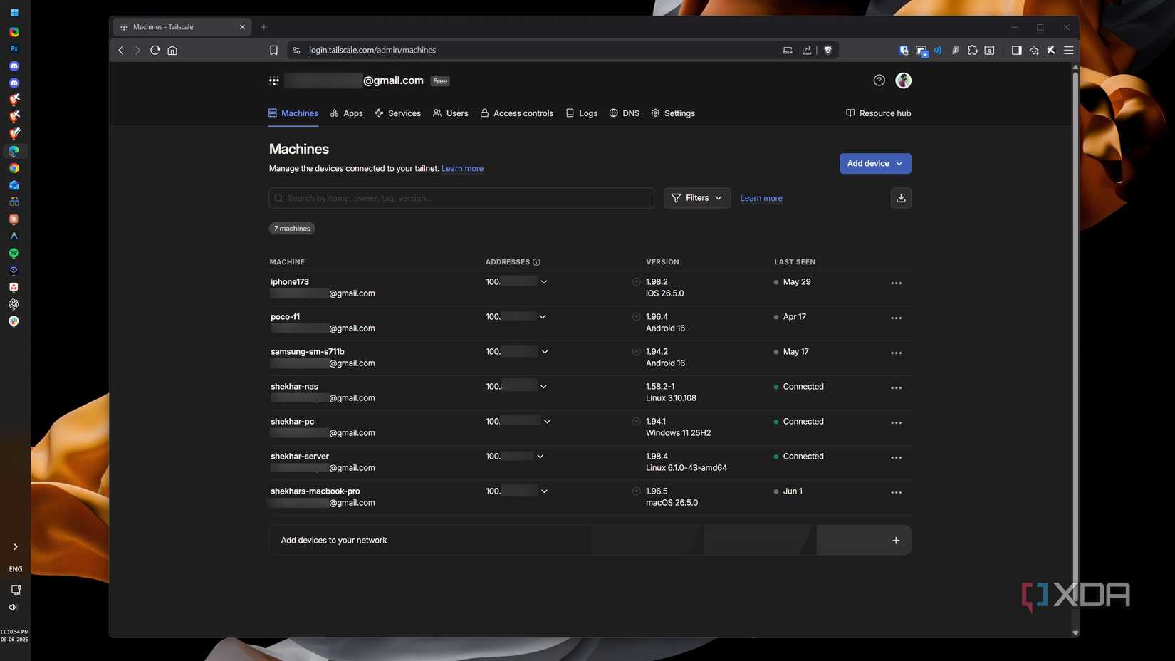 I replaced Tailscale's control server with Headscale, and my devices didn't notice