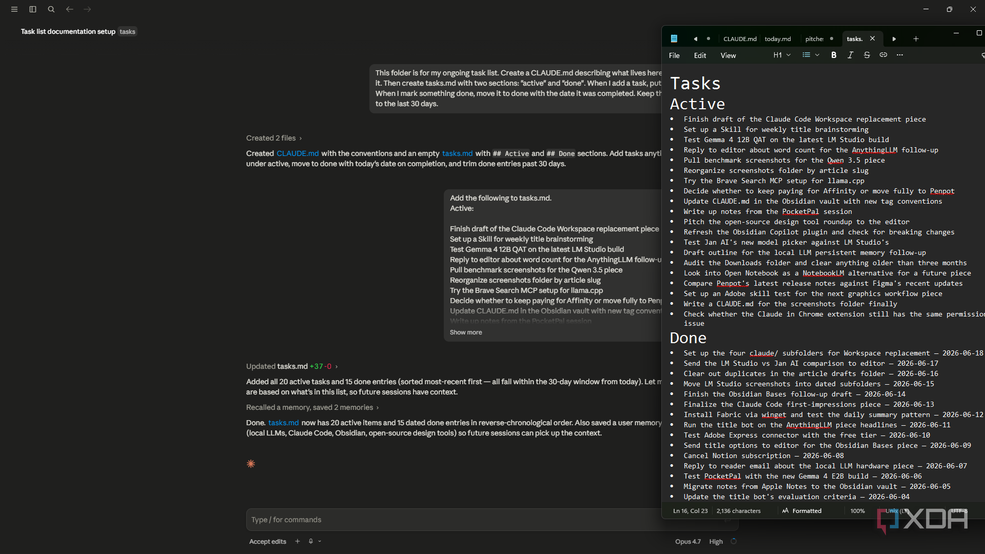 Claude Code and one local folder just replaced my Google Workspace ...