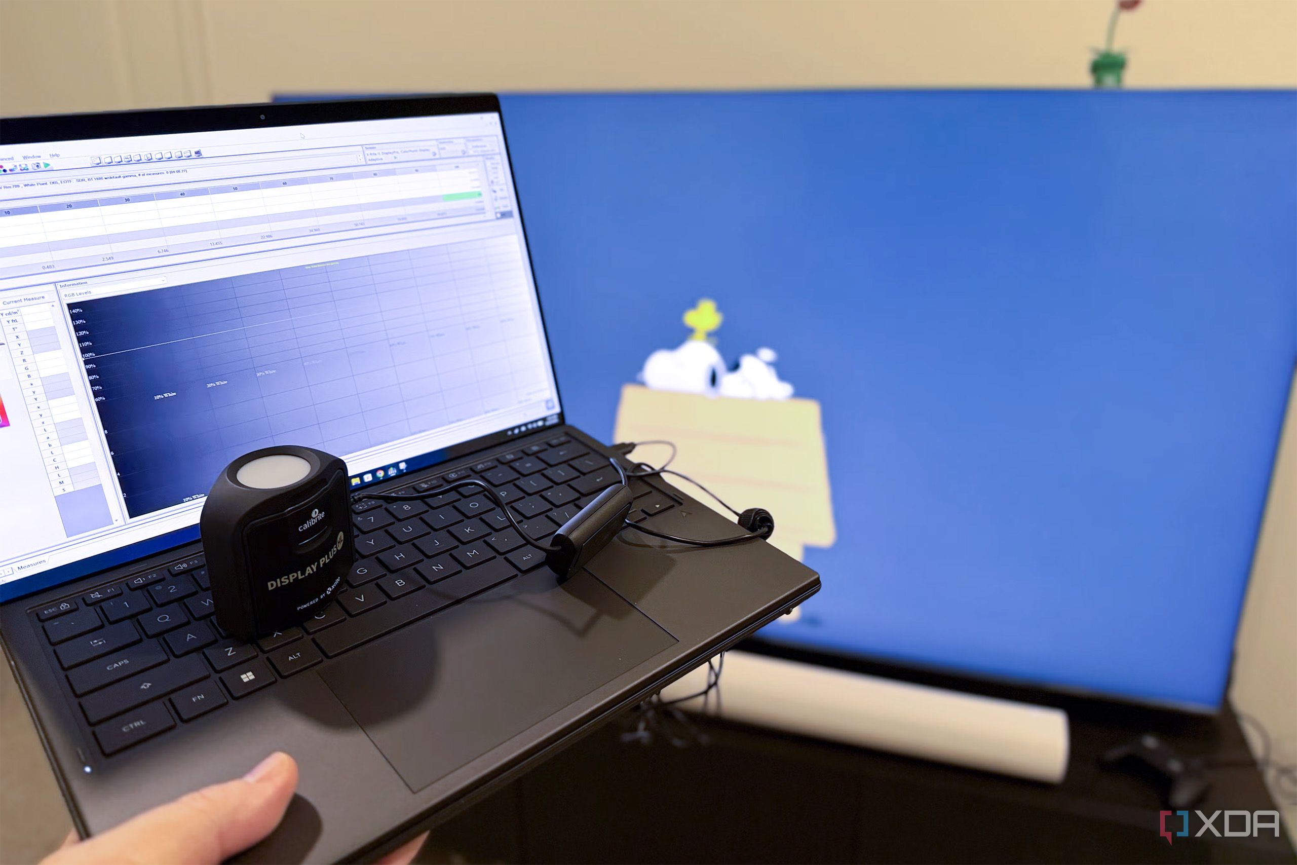 Calibrating a TV
