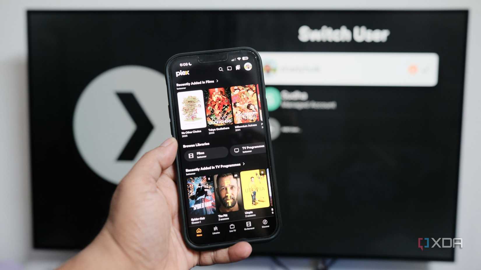 Using Plex shared Libraries with a managed user