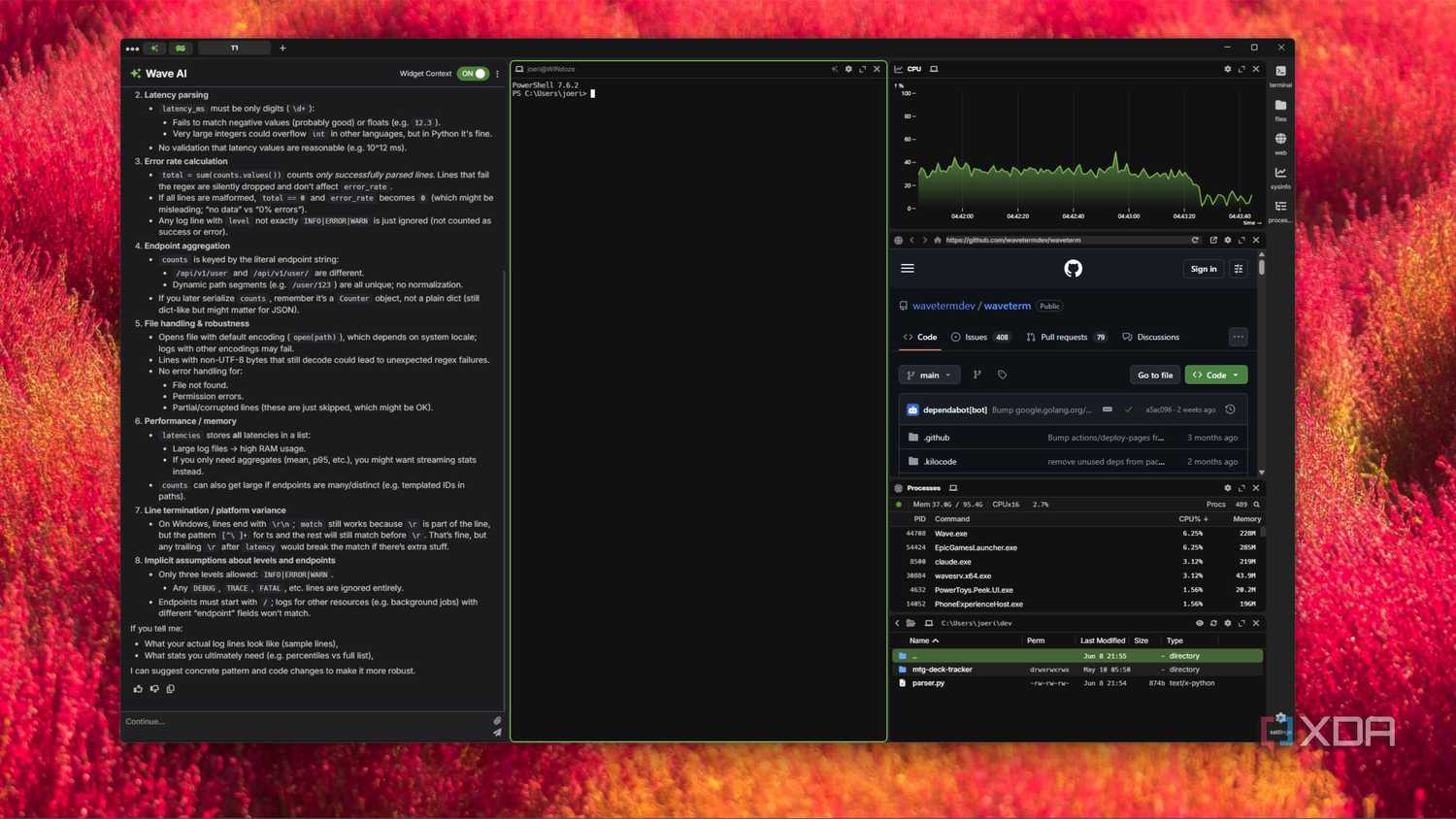 Wave Terminal I ditched iTerm2, Windows Terminal, and Konsole for Wave, and I'm not ...