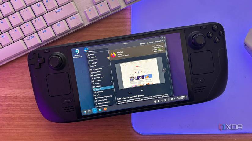 Steam Deck desktop mode download store