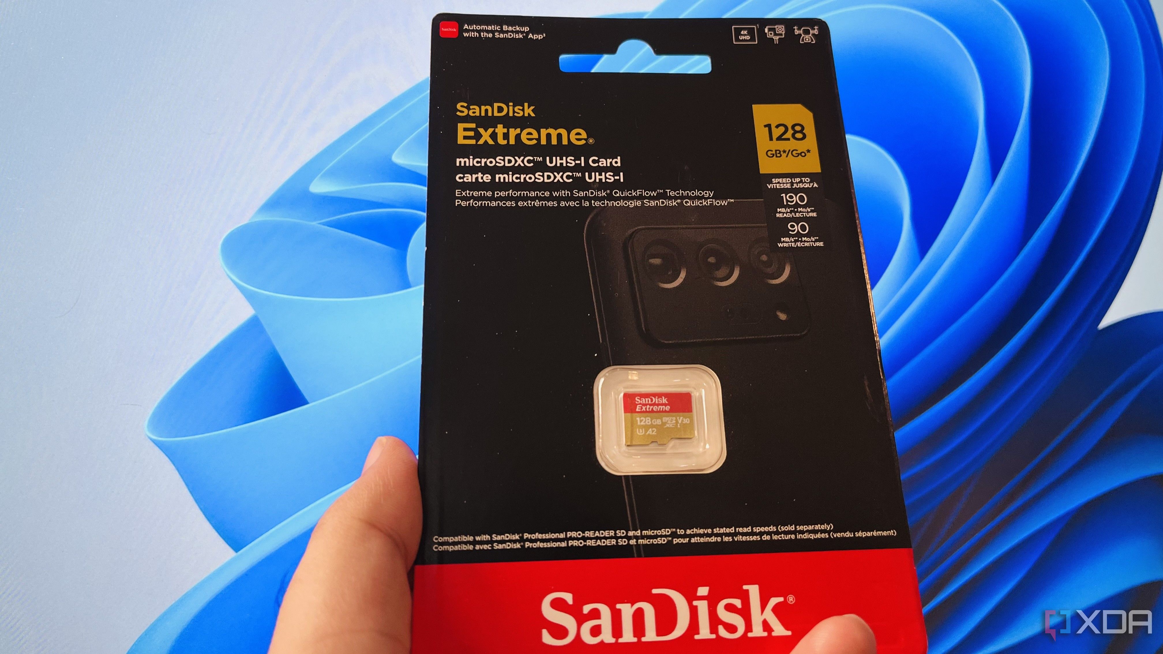 Windows 11 runs from an SD card faster than expected