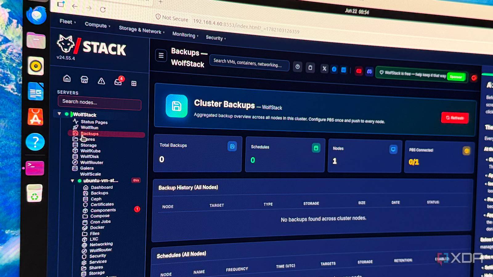 I ditched my old home lab interface for WolfStack, and the difference is immediately obvious