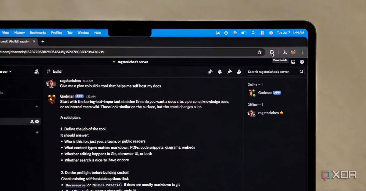My AI coding workflow runs entirely through Discord, and it's faster than using an editor