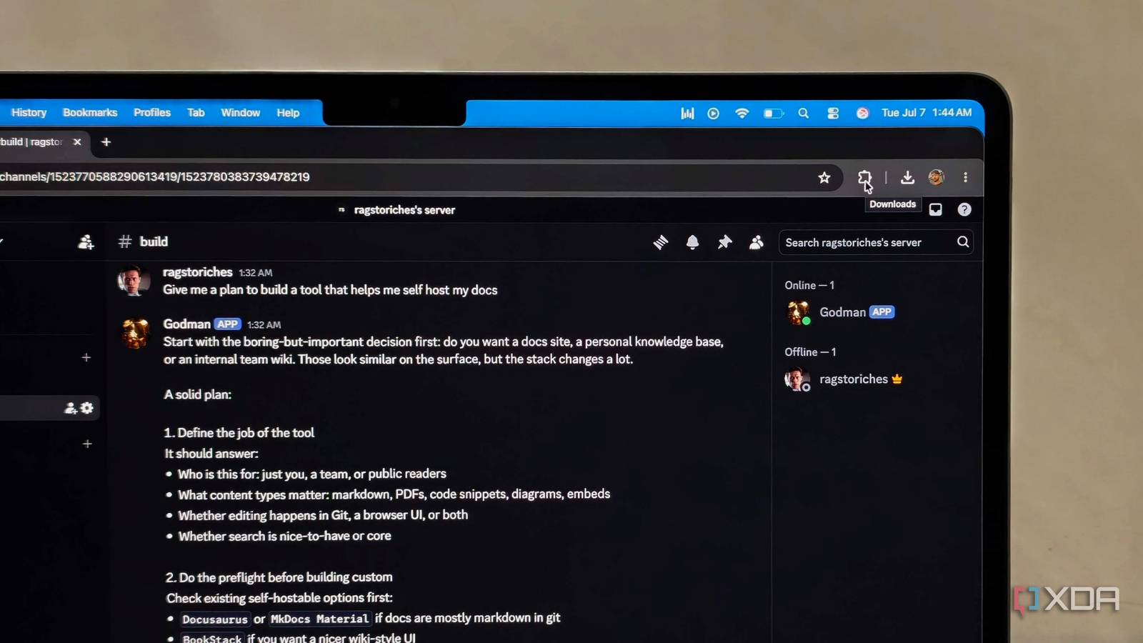 Meu fluxo de trabalho de codificação de IA é executado inteiramente por meio do Discord e é mais rápido do que usar um editor