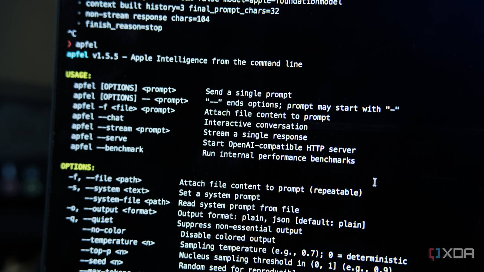 Todo Mac moderno esconde IA nativa gratuita e recebi respostas para perguntas no assistente doméstico