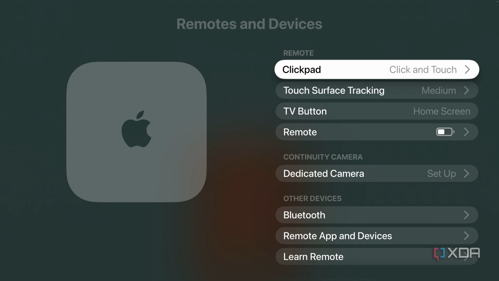 Apple TV Remotes and Devices
