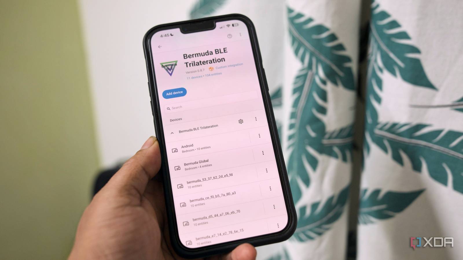 Your phone's Bluetooth chip is already a presence sensor — Home Assistant just needs the right key