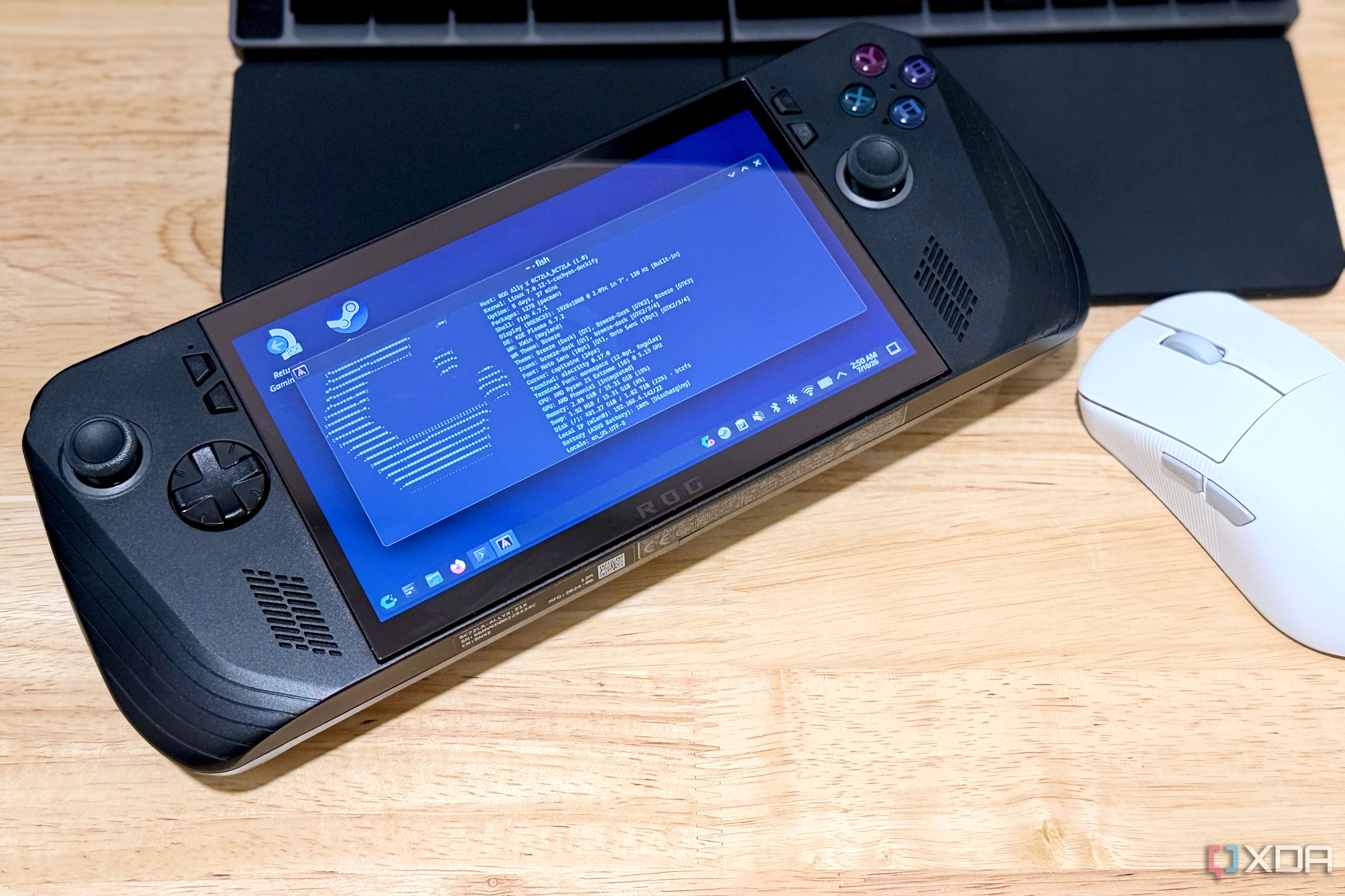 CachyOS outperforms SteamOS on ROG Ally X