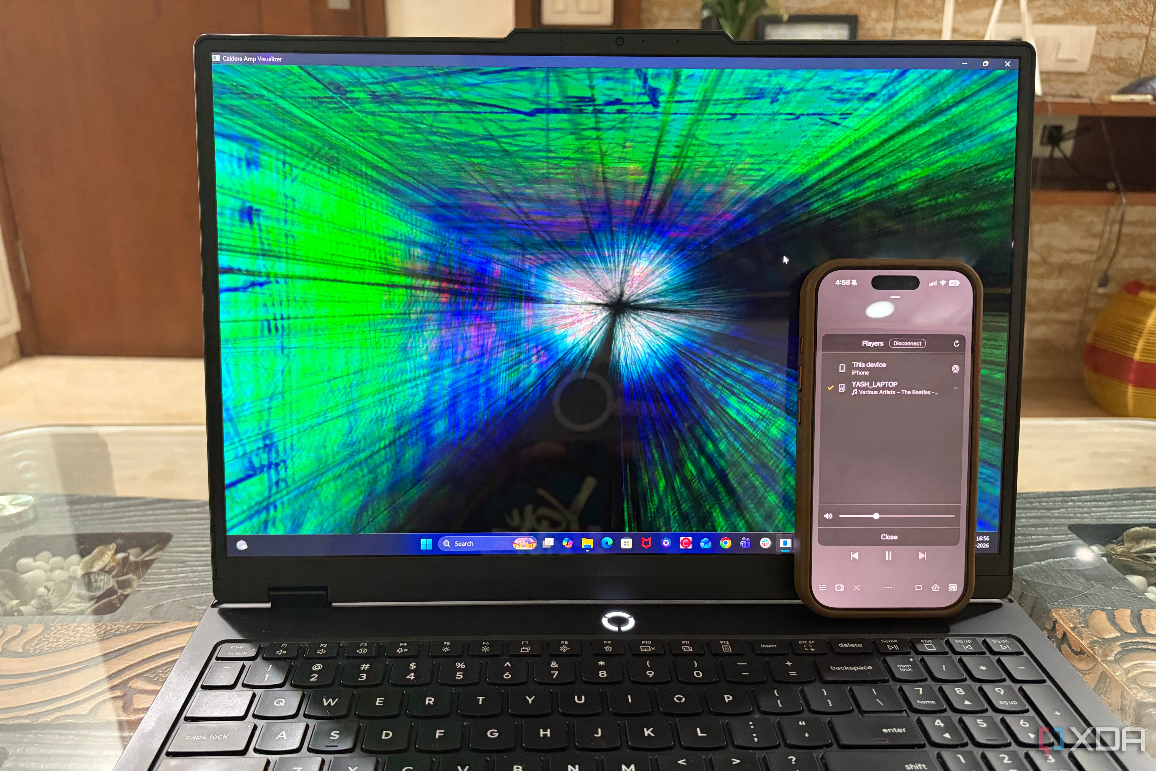 Caldera AMP visualizer