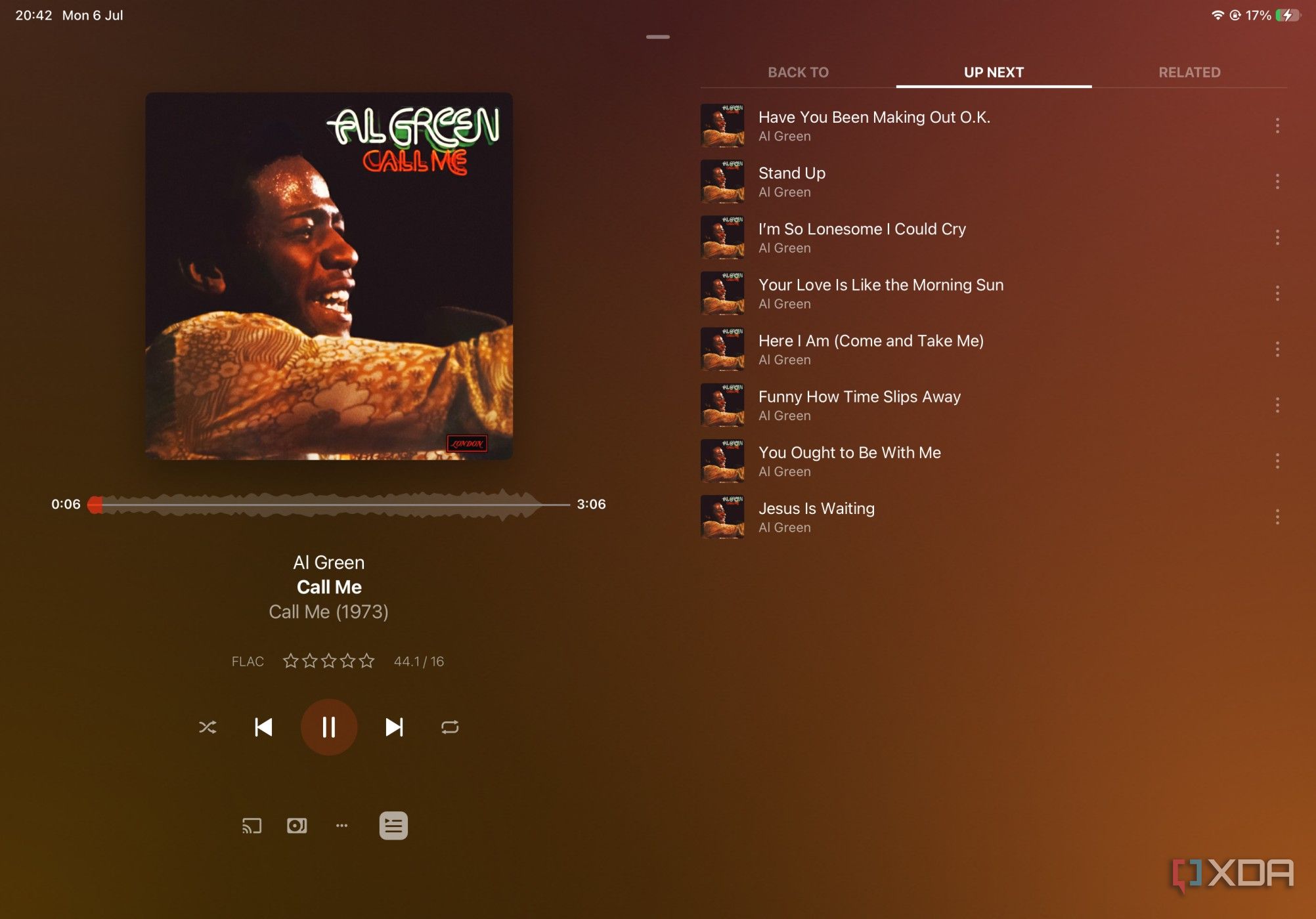 Cast icon in Plexamp