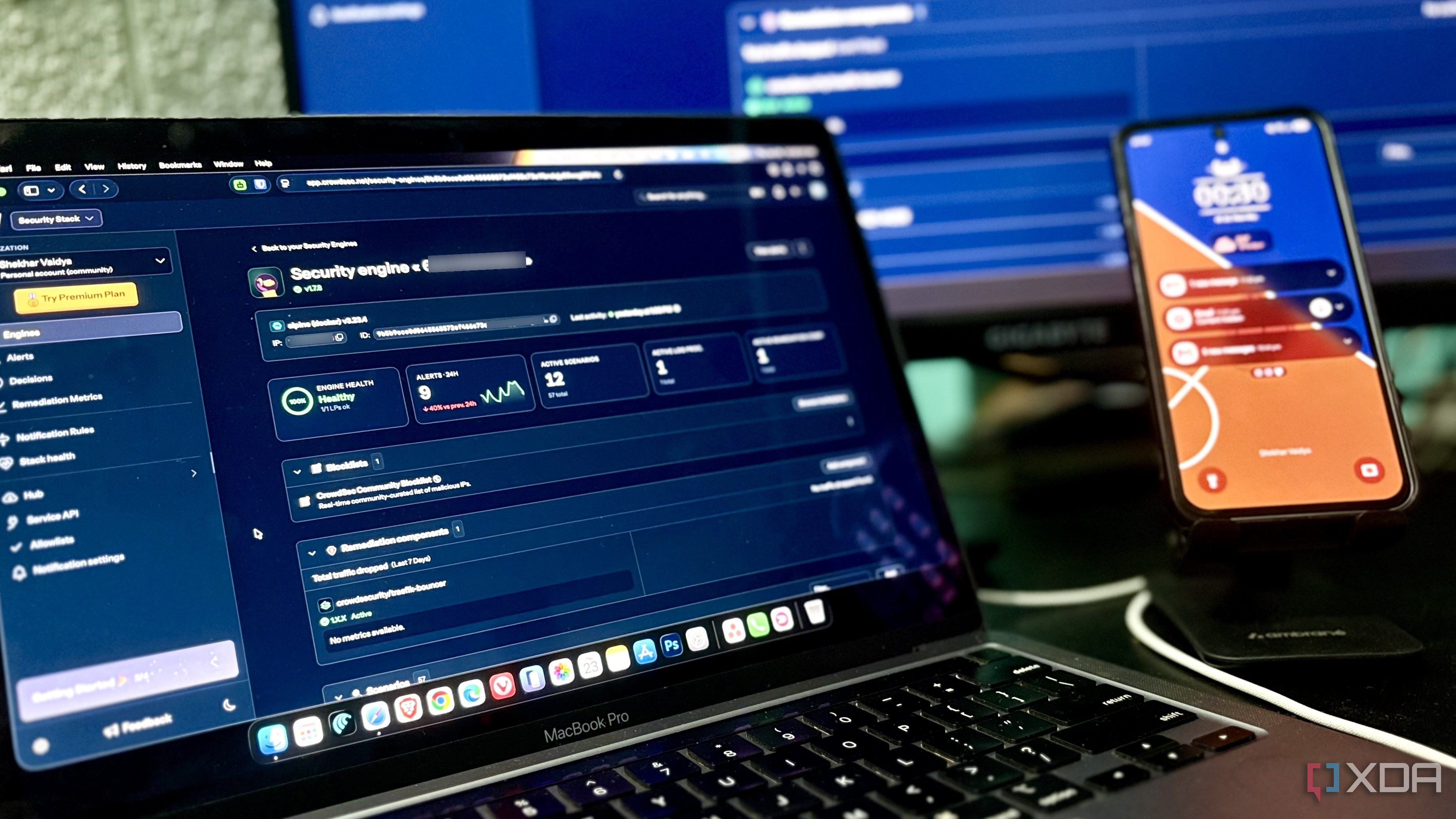 CrowdSec blocks attacks on exposed homelab day one
