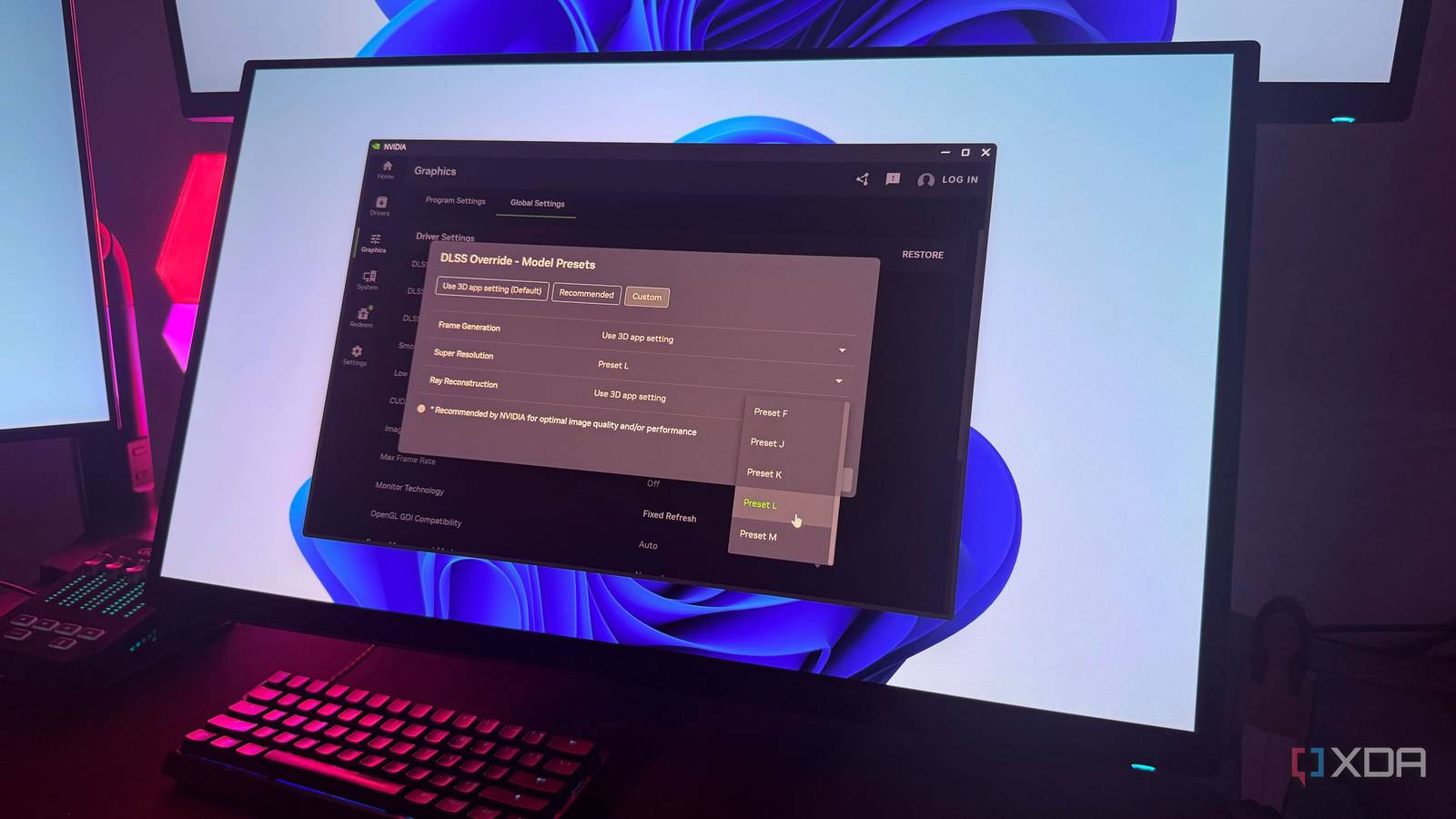 Parei de usar as configurações padrão do DLSS e acho que não vou voltar atrás