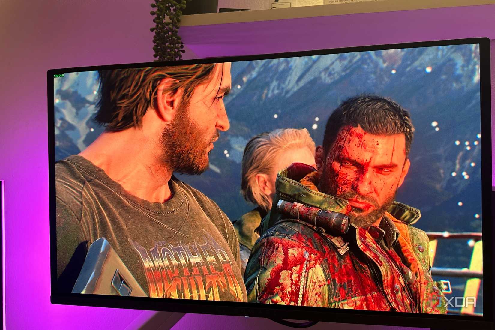Dying Light: The Beast's campaign ending on a gaming OLED monitor.