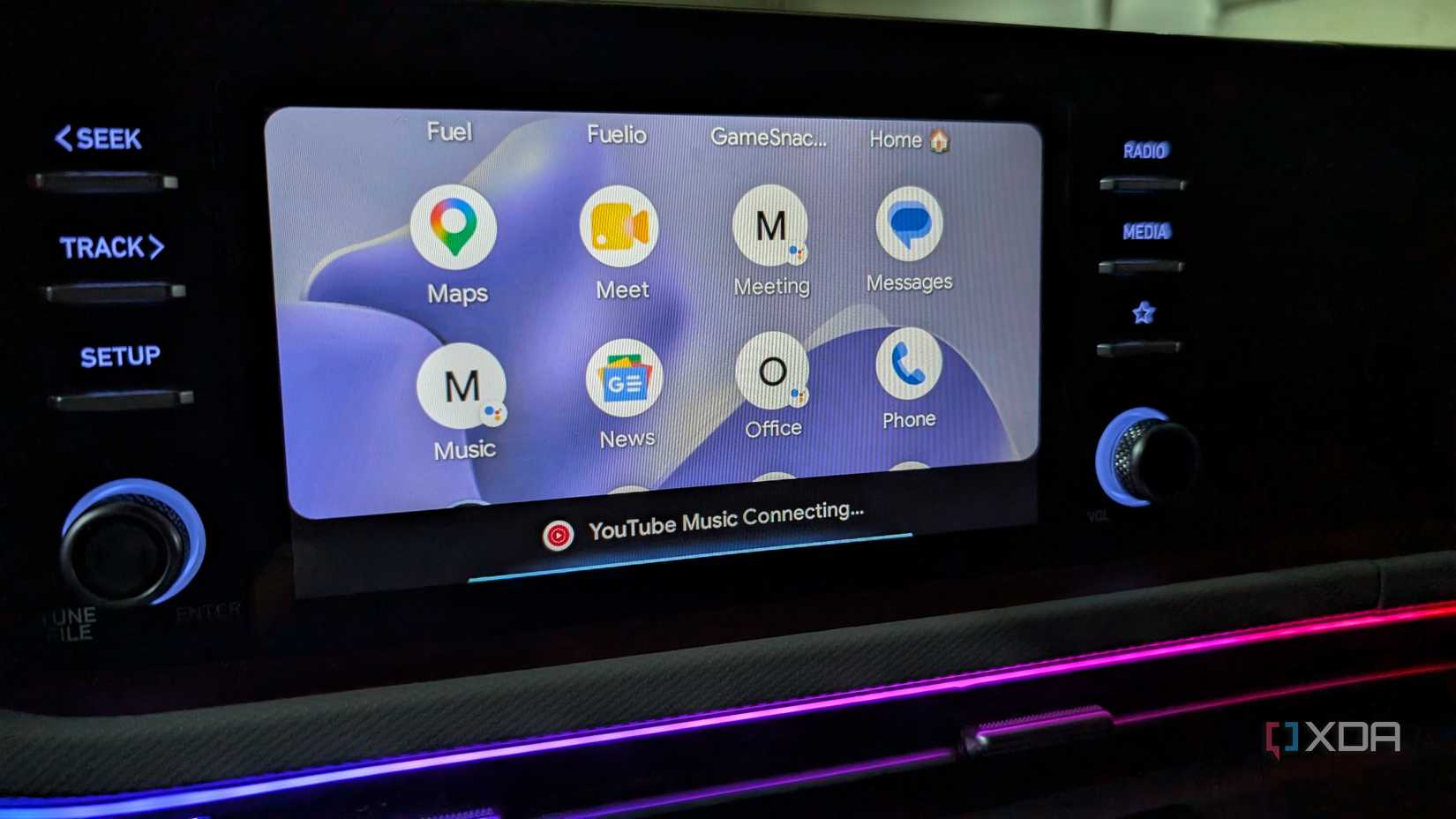 connecting YouTube Music in Android Auto