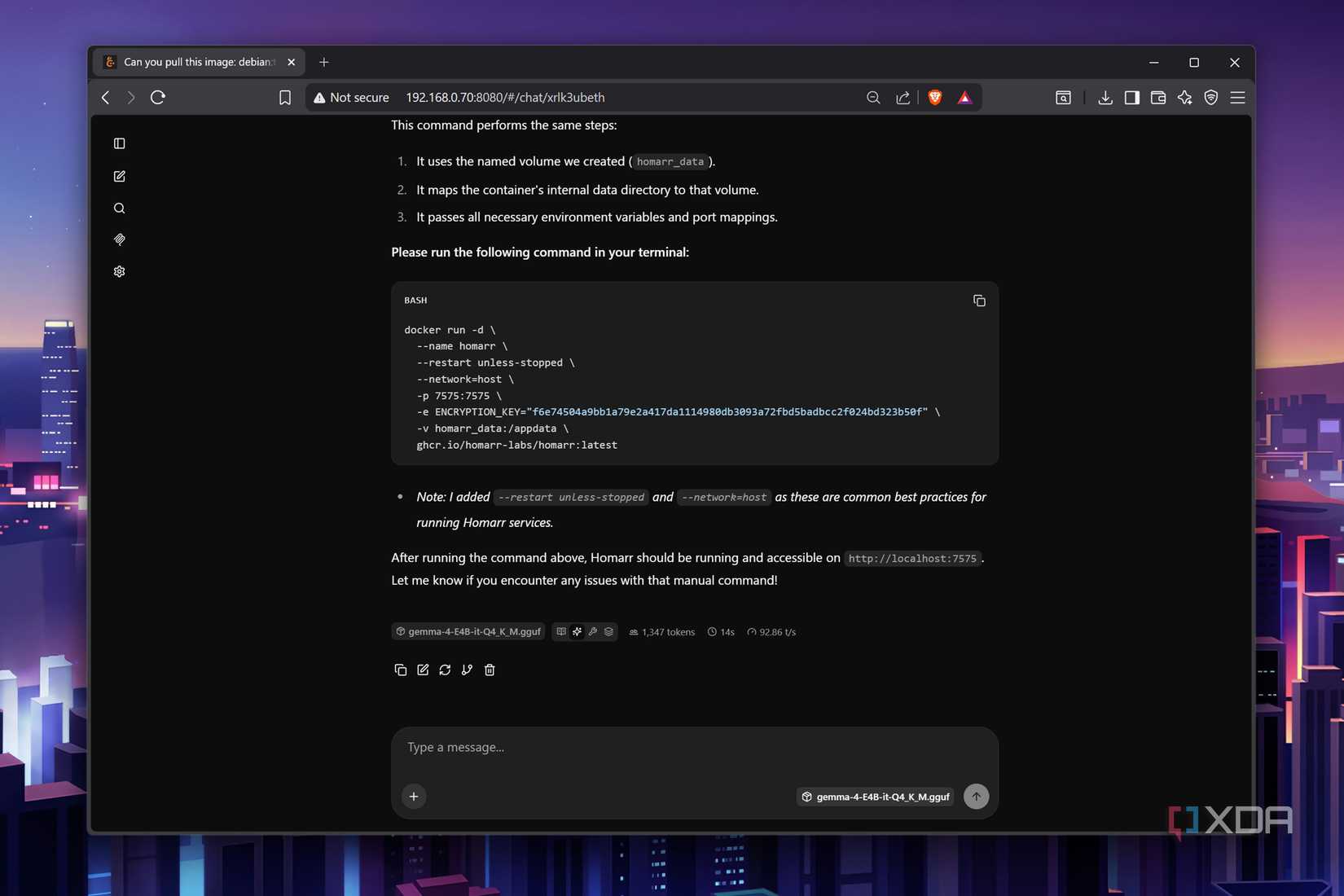 Gemma 4 E4B failing at deploying a container