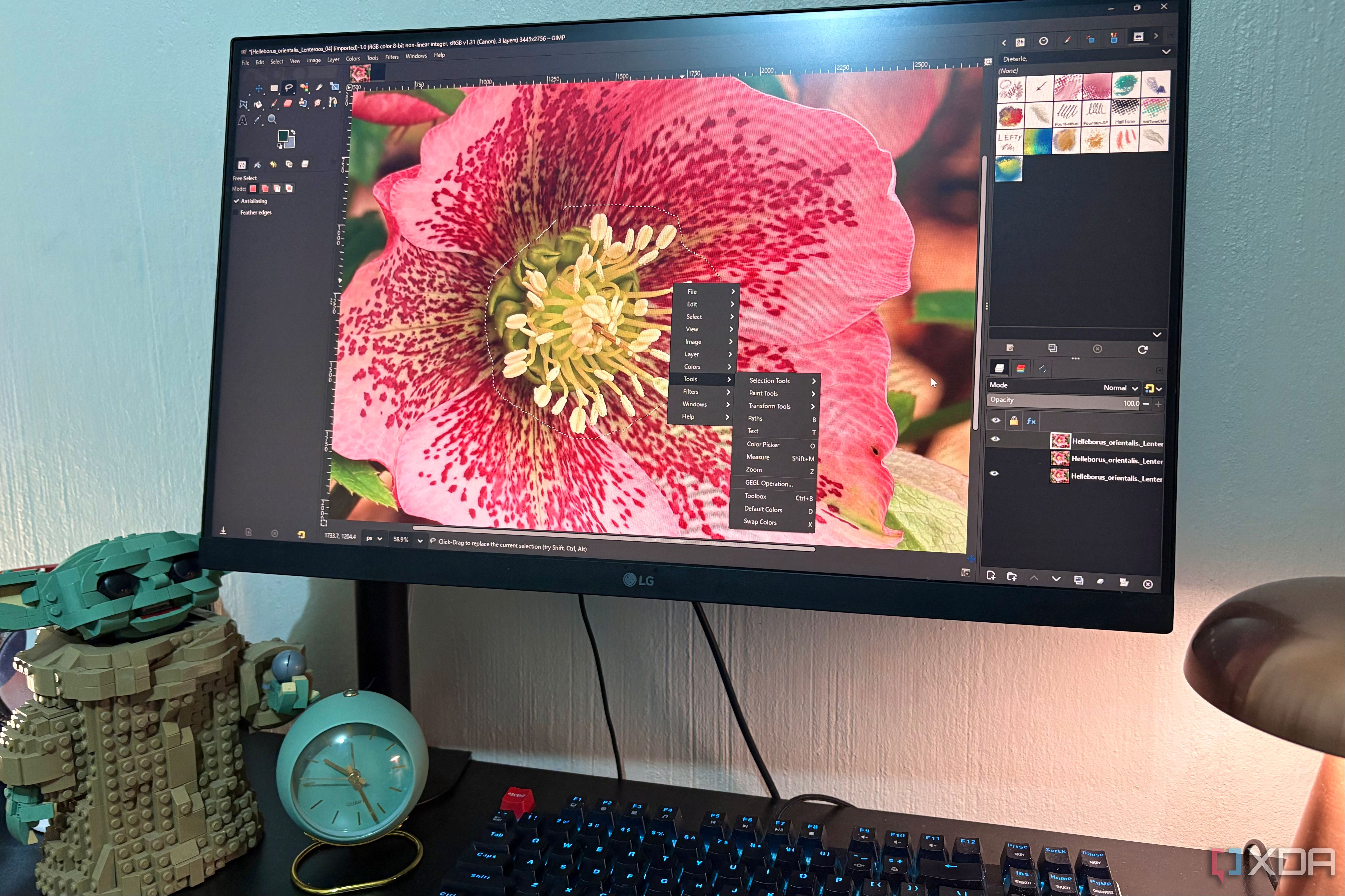 GIMP 3.2.4 fixes non-destructive layers and ancient bug